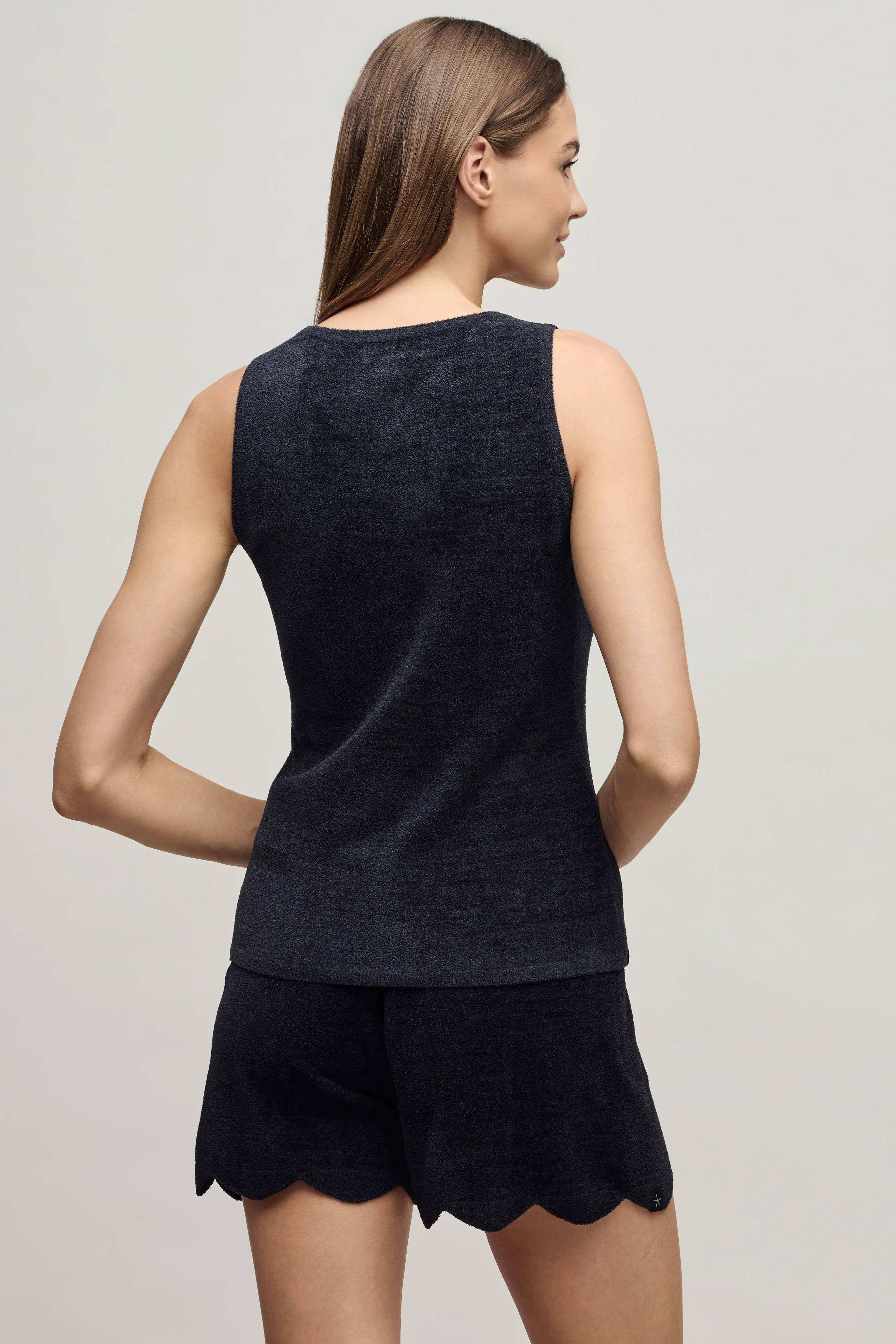CozyChic Ultra Lite® Scallop V-Neck Tank - Image 7