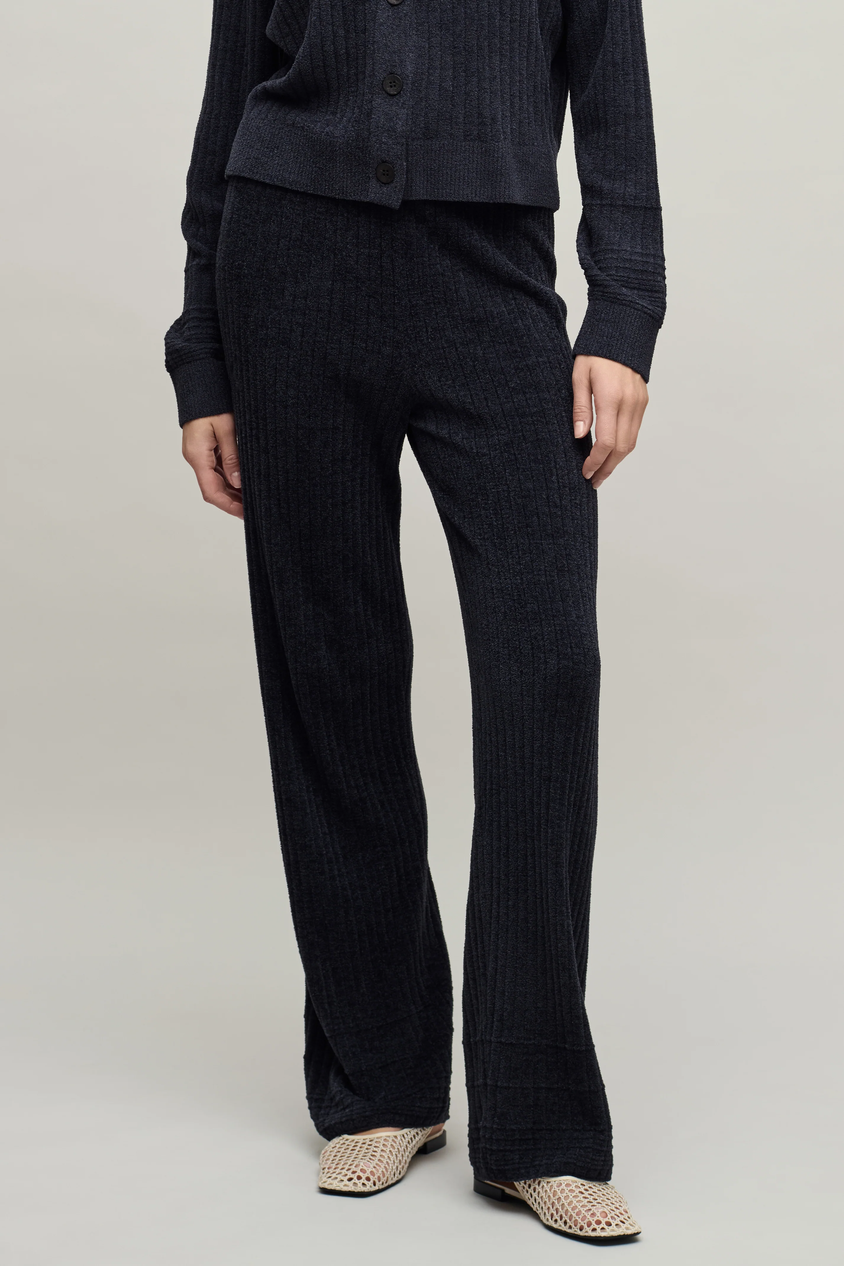 CozyChic Ultra Lite® Textured Hem Rib Pant