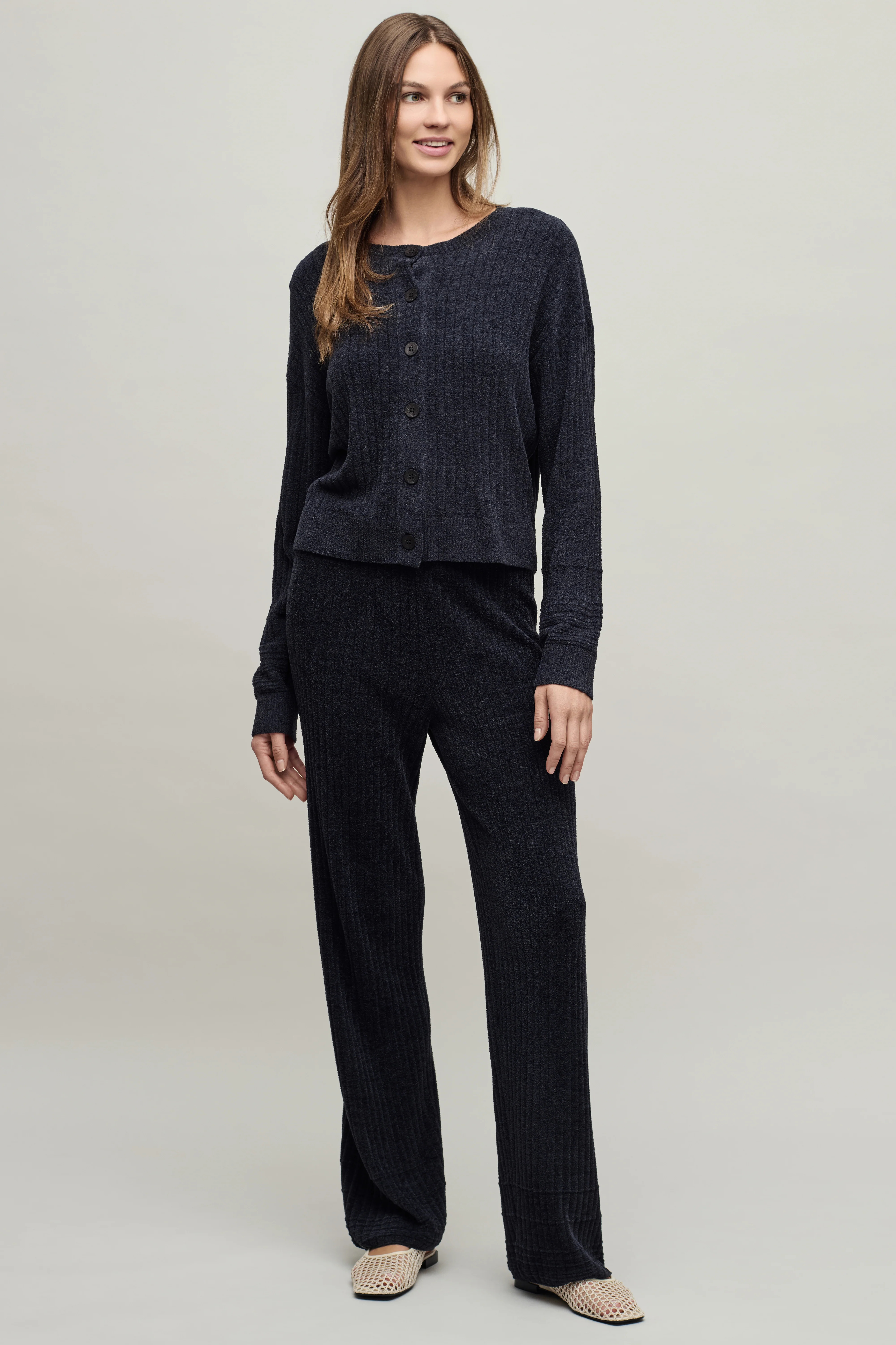 CozyChic Ultra Lite® Textured Hem Rib Pant - Image 4