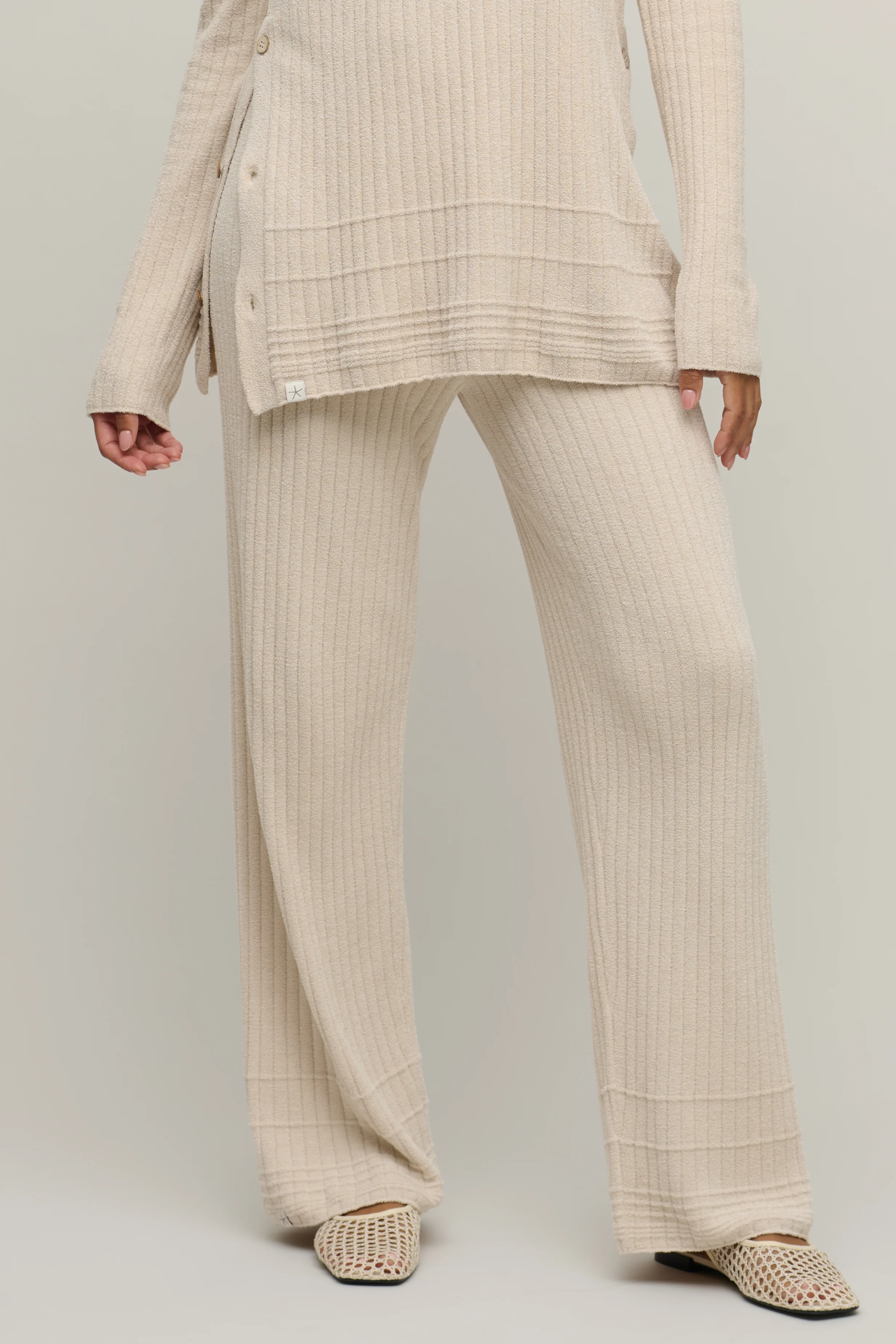 CozyChic Ultra Lite® Textured Hem Rib Pant - Image 9