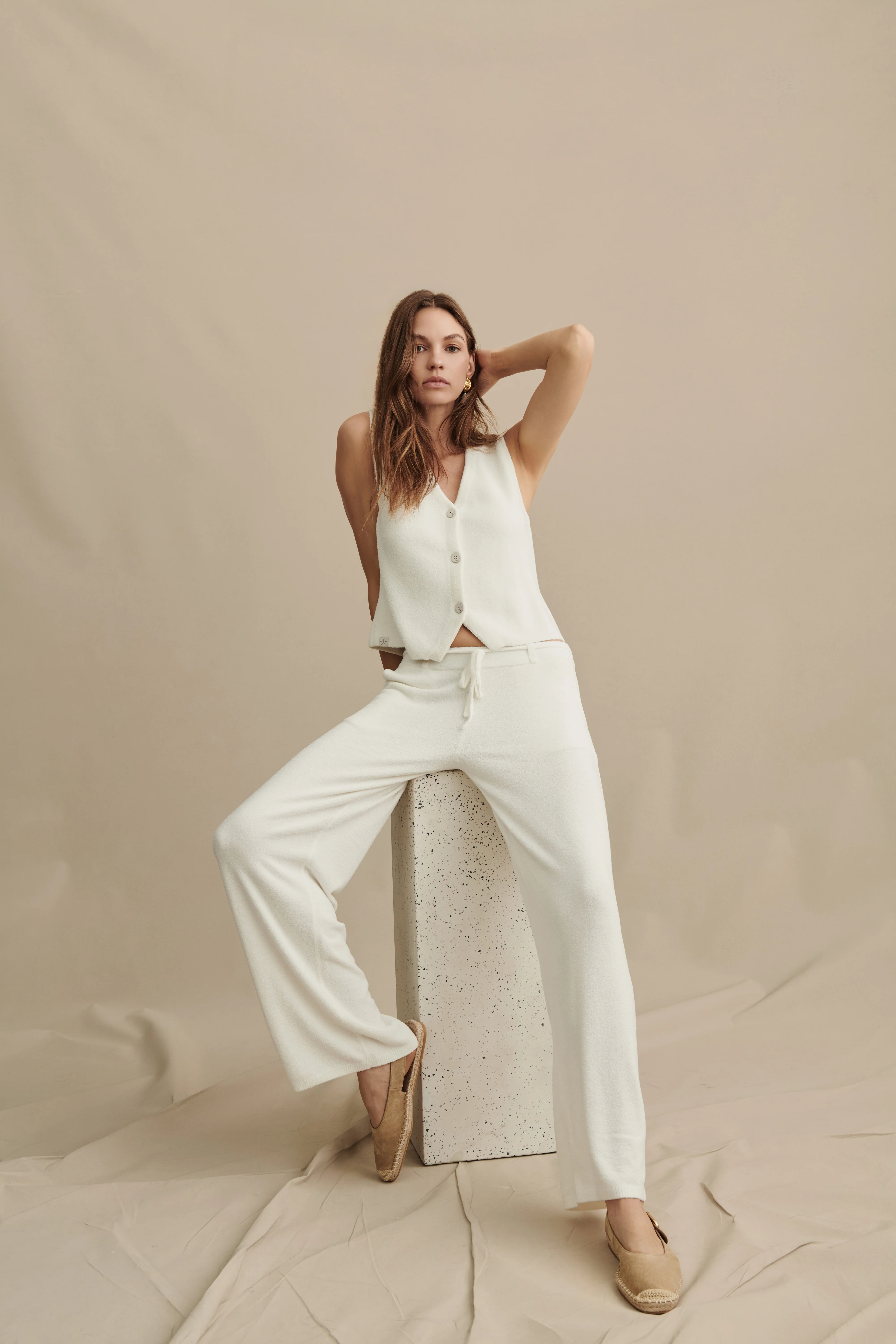 CozyChic Ultra Lite® Tie Waist Relaxed Pant - Image 5