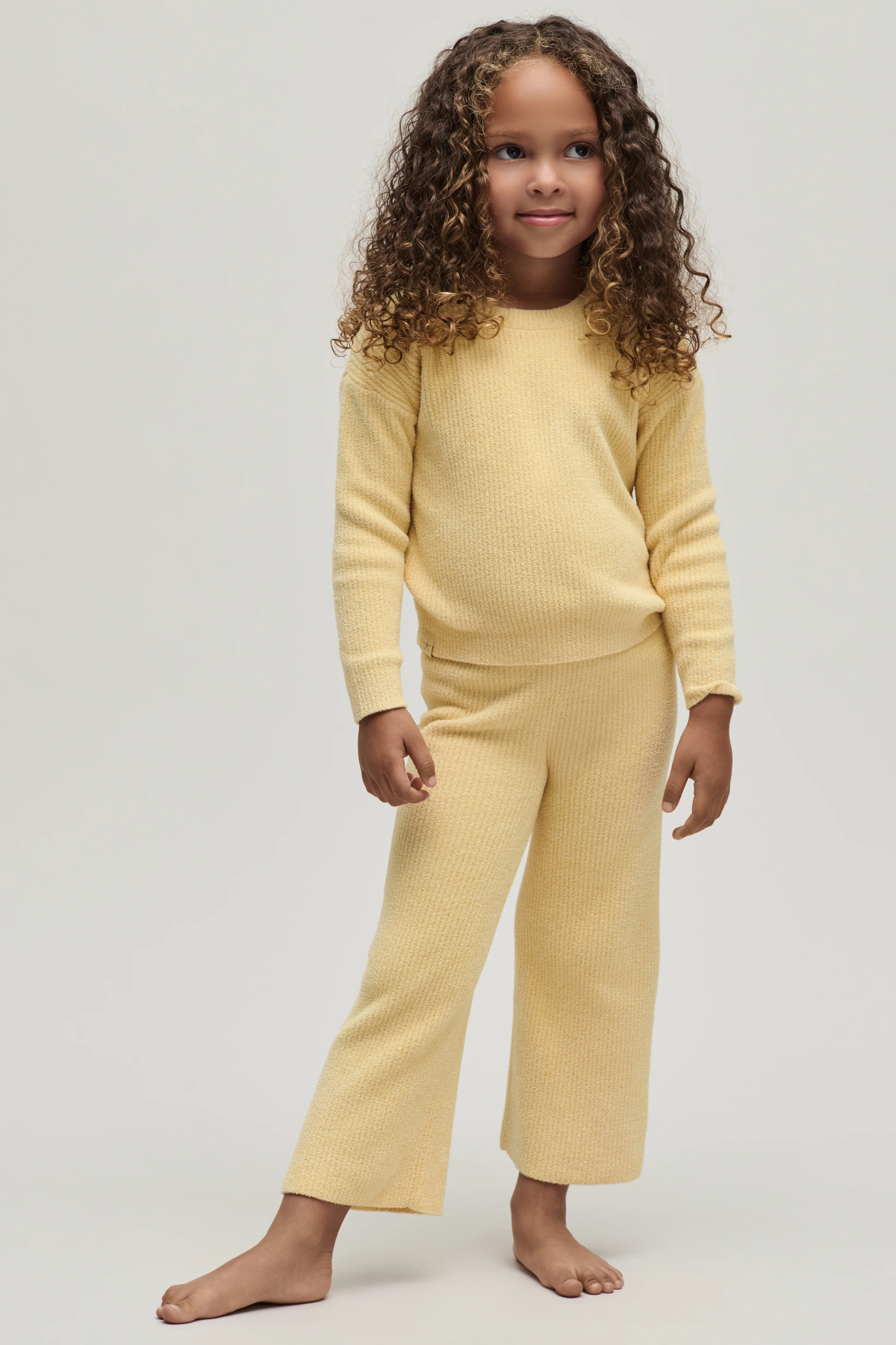 CozyChic Ultra Lite® Toddler Rib Wide Leg Pant - Image 5