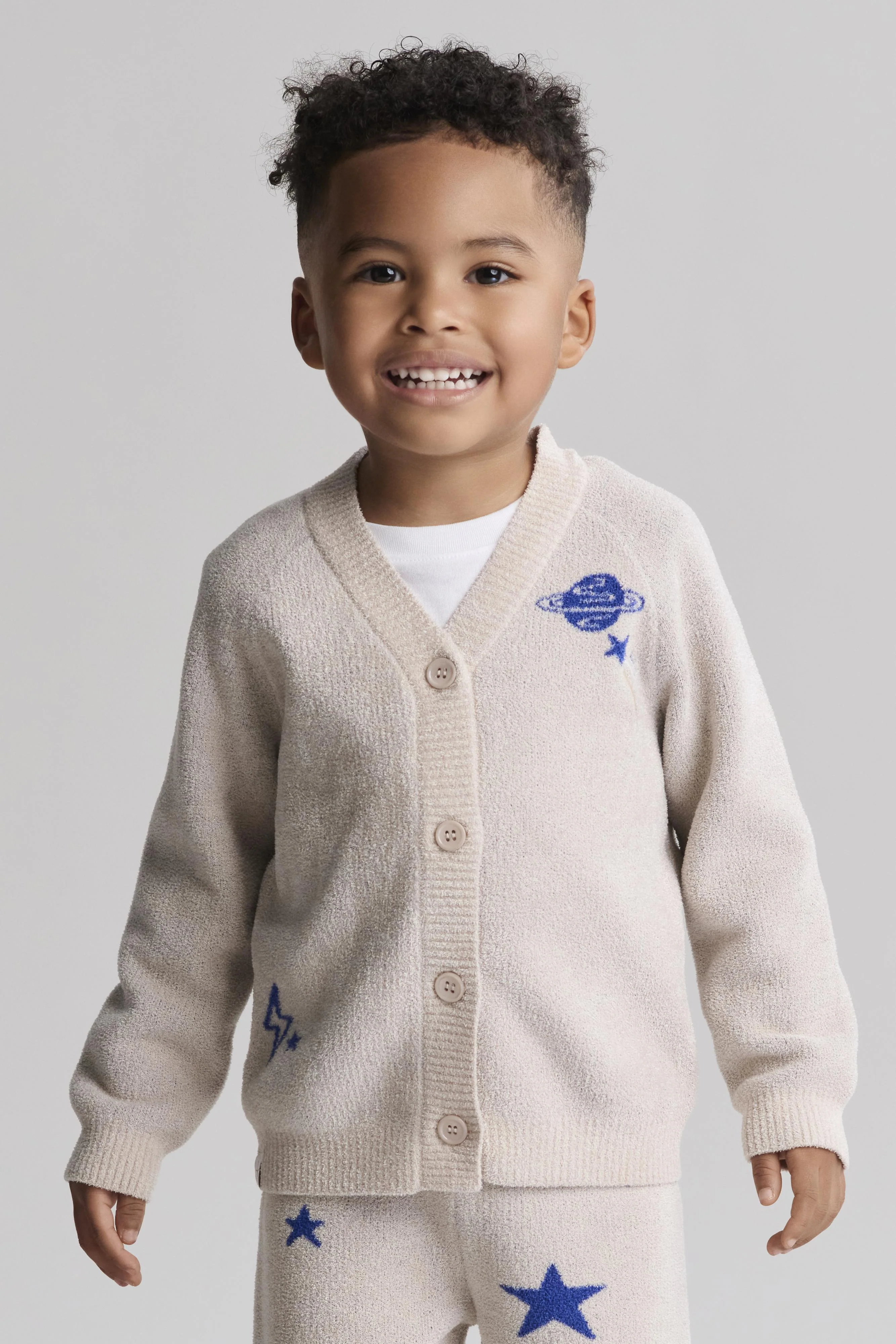 CozyChic Ultra Lite® Toddler Space Adventure Cardigan