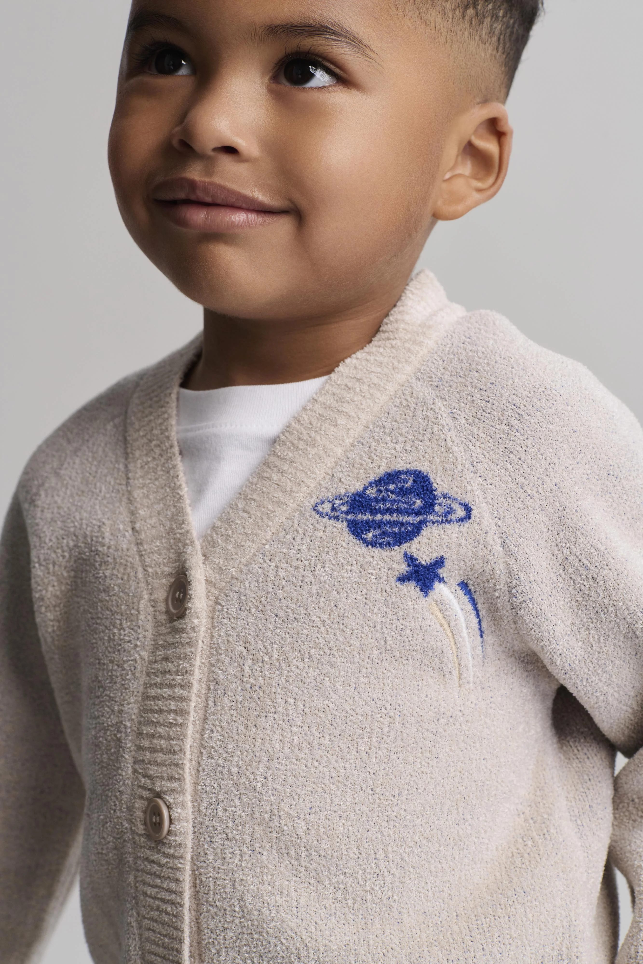 CozyChic Ultra Lite® Toddler Space Adventure Cardigan - Image 2