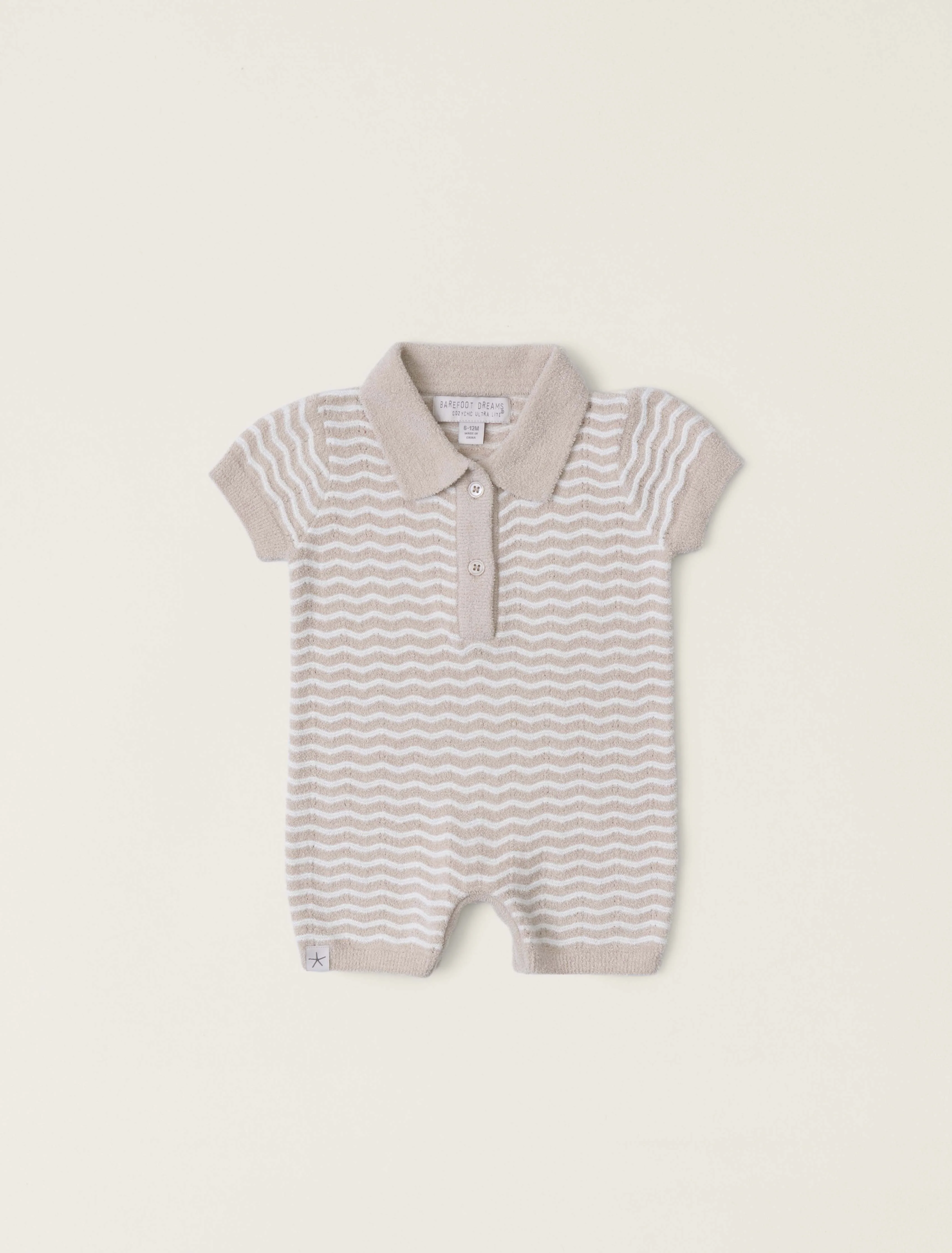 CozyChic Ultra Lite® Wavy Baby Onesie