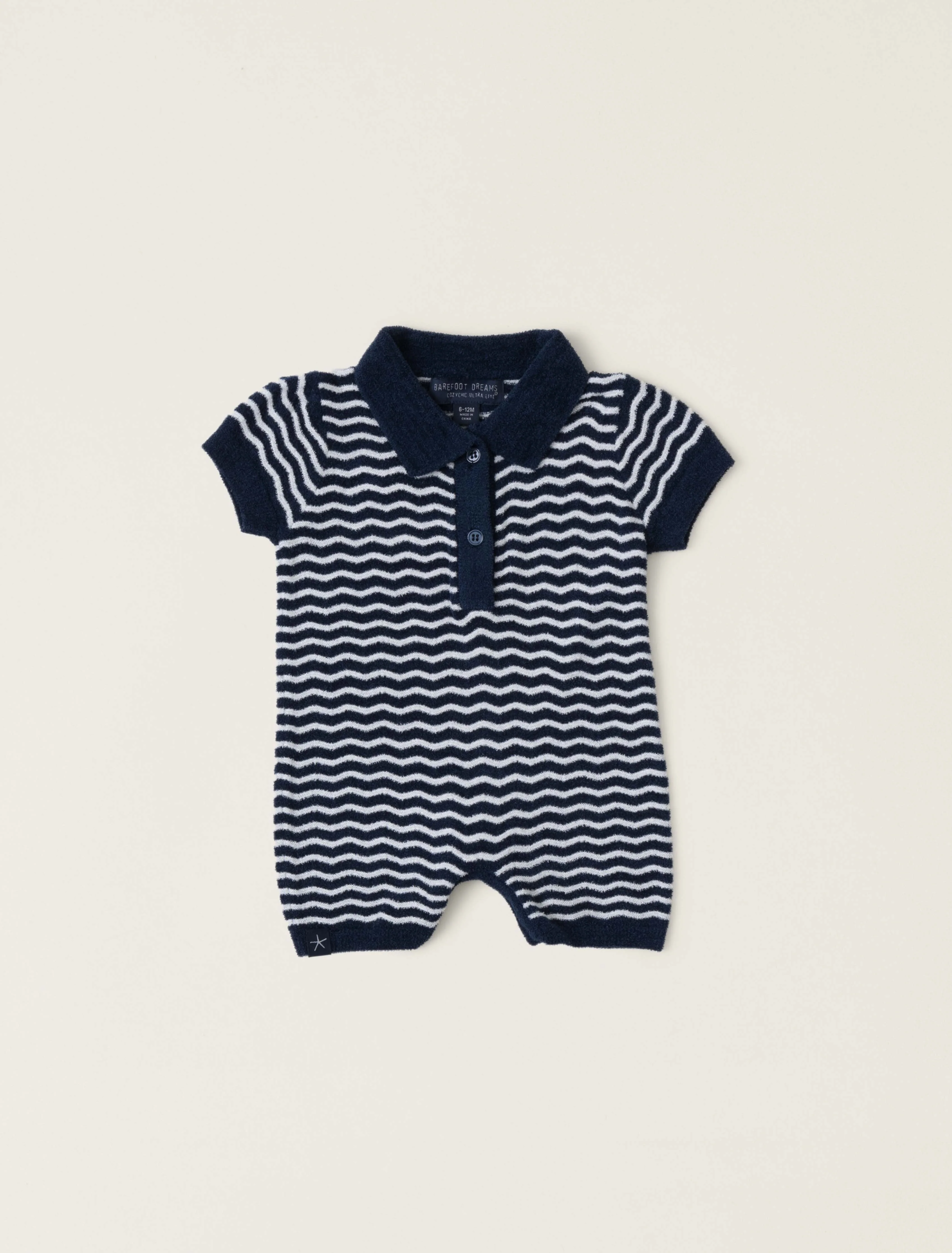 CozyChic Ultra Lite® Wavy Baby Onesie - Image 4