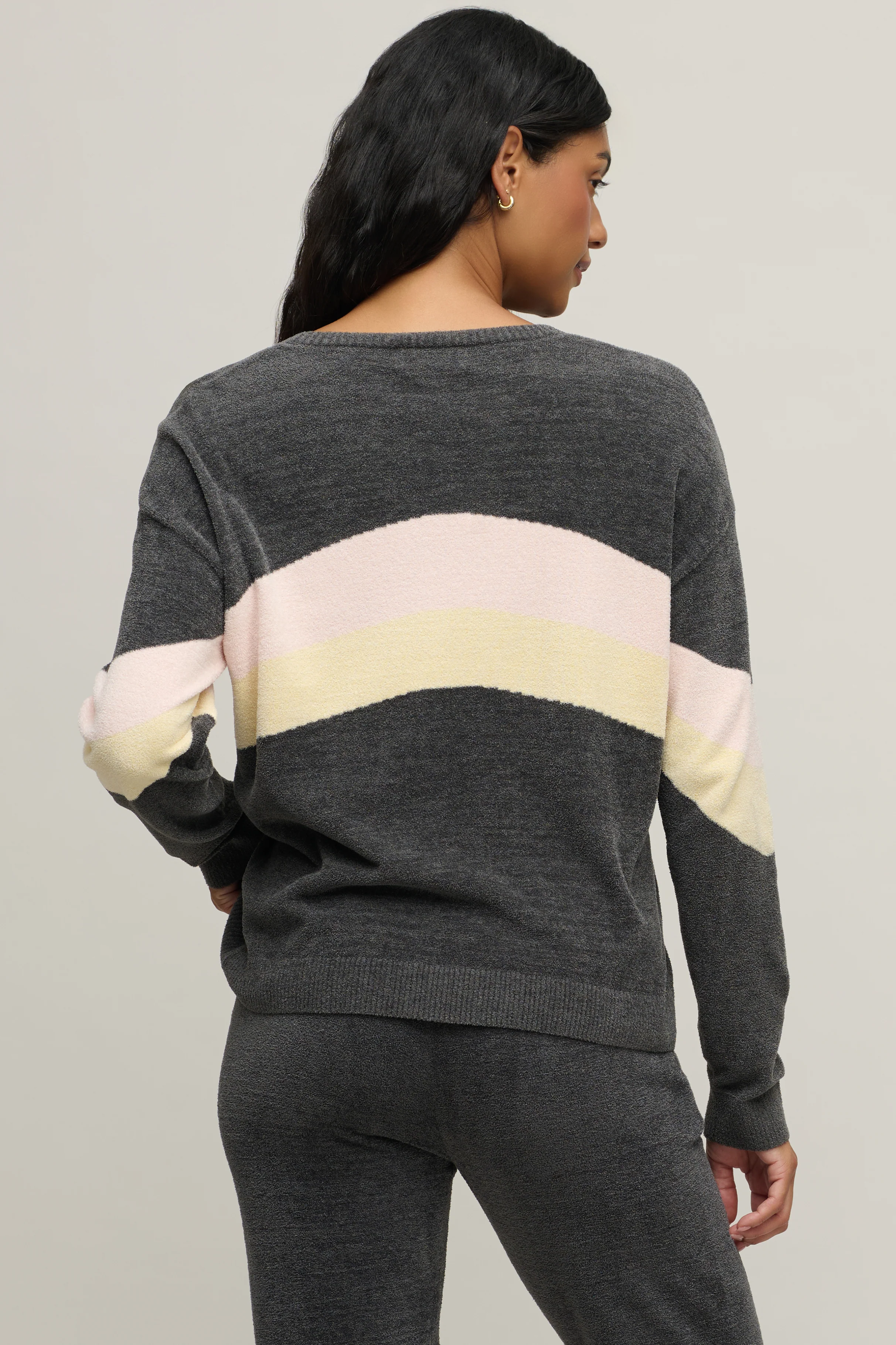 CozyChic Ultra Lite® Wavy Colorblock Pullover - Image 3