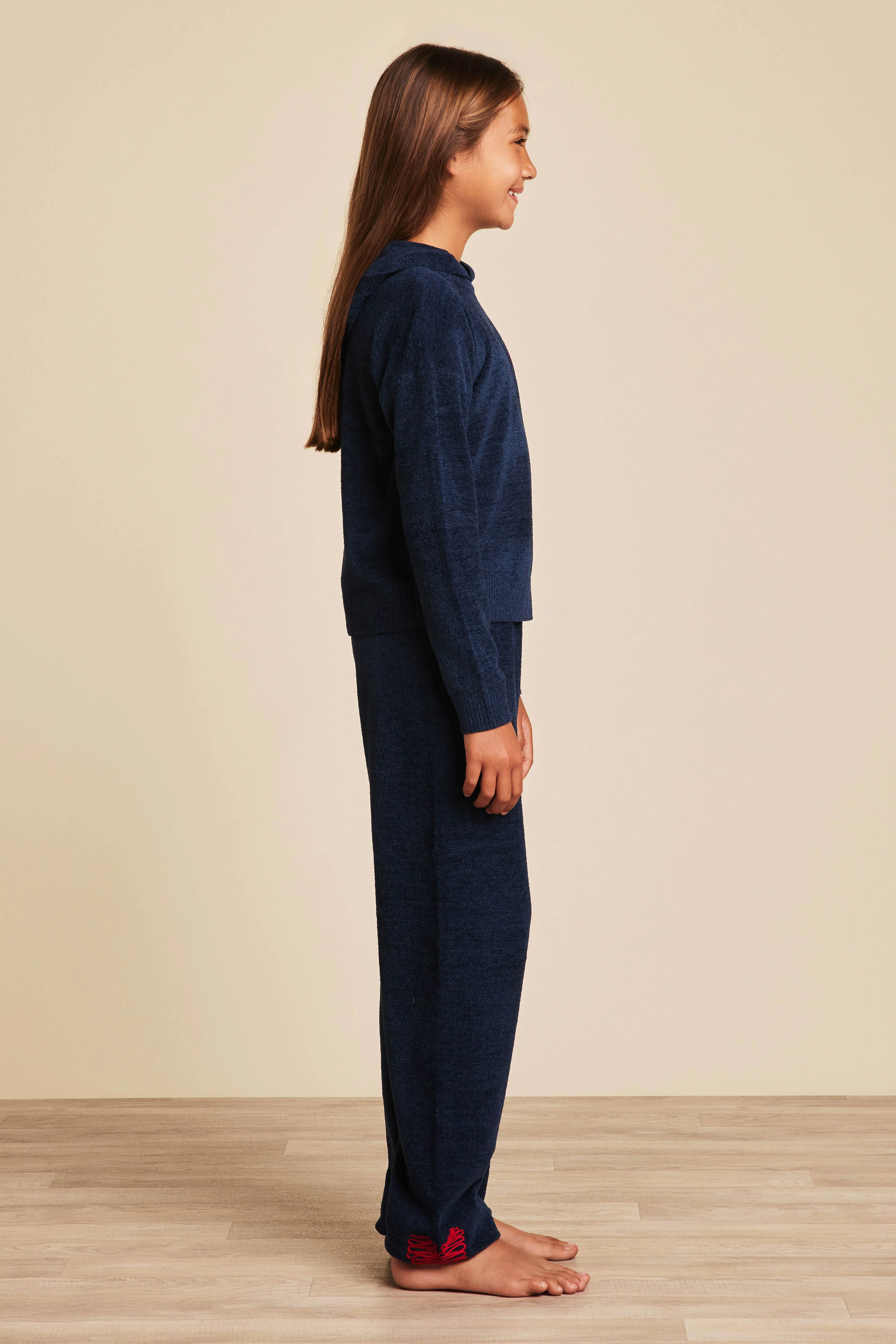 CozyChic Ultra Lite® Youth Embroidered Heart Pant - Image 2
