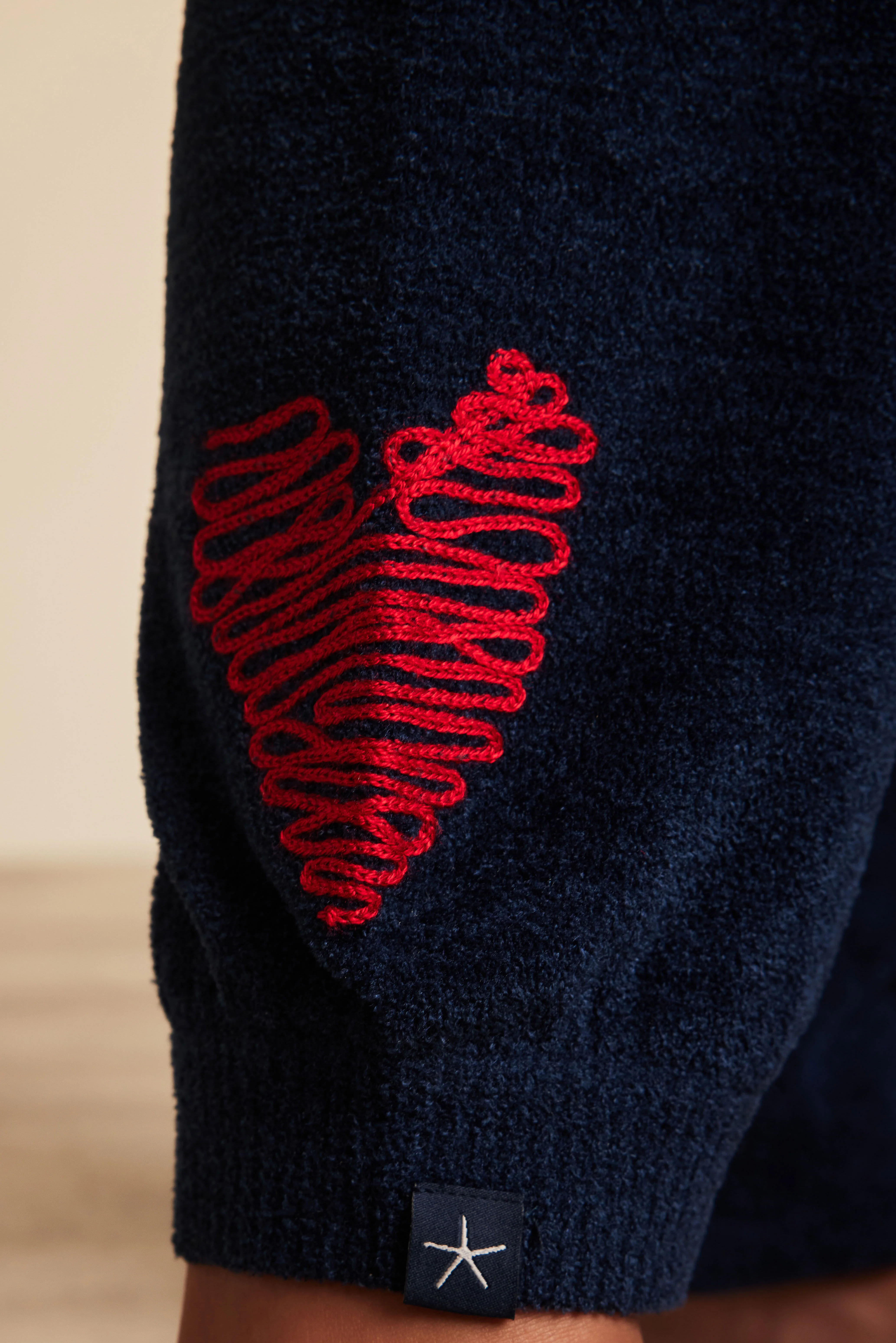 CozyChic Ultra Lite® Youth Embroidered Heart Pant - Image 4