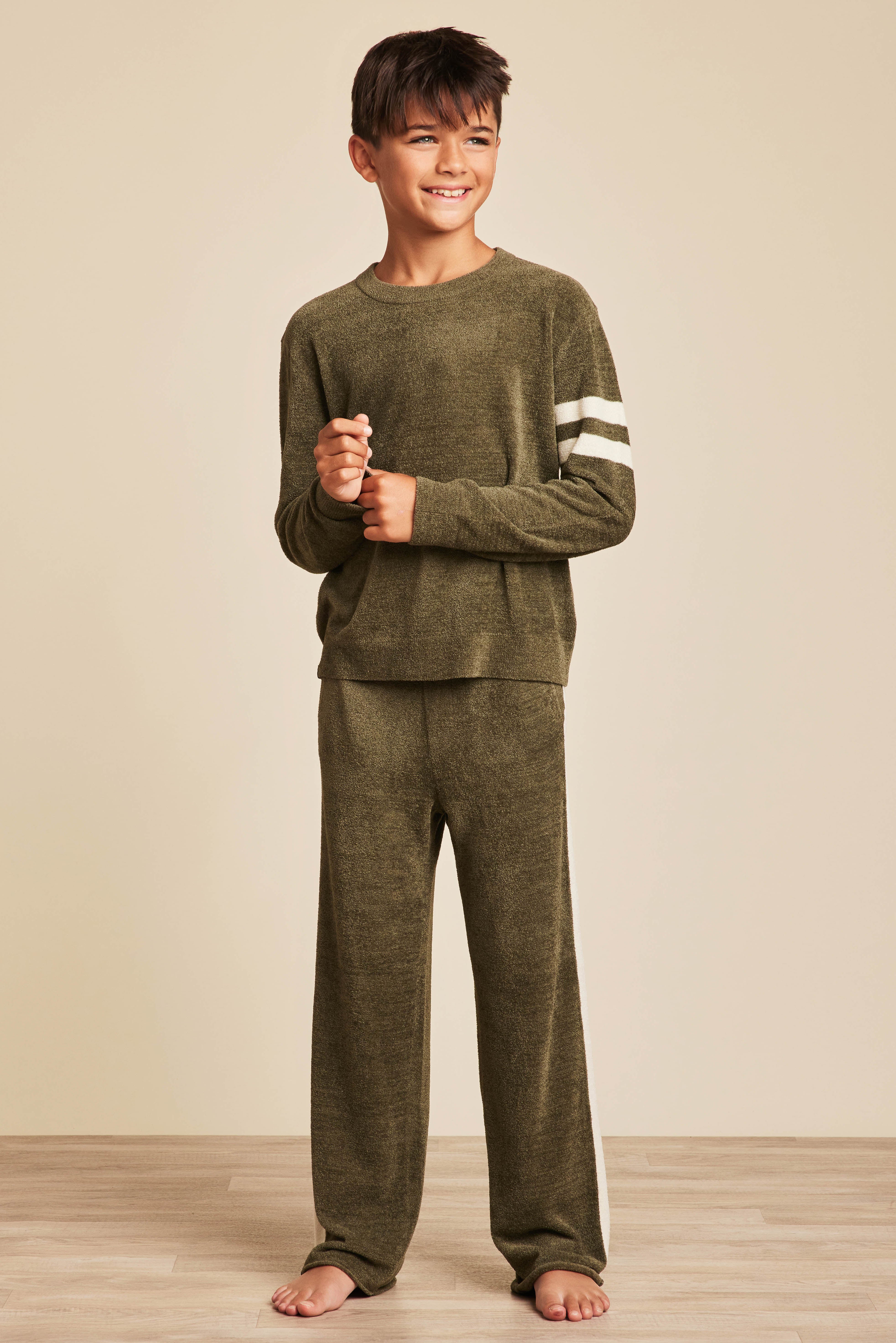 CozyChic Ultra Lite® Youth Pullover with Contrast Stripes