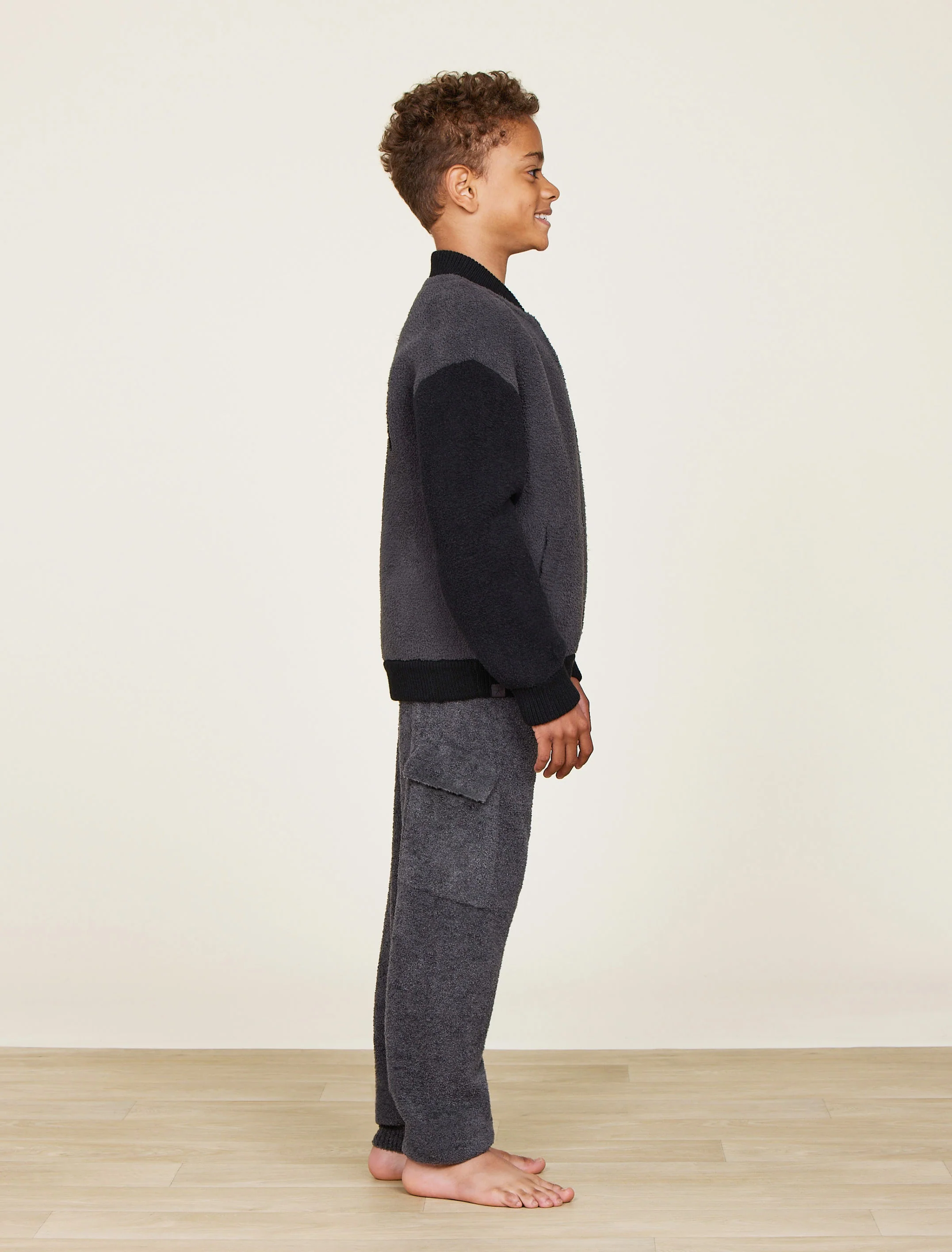 CozyChic® Youth Malibu Varsity Jacket - Image 3