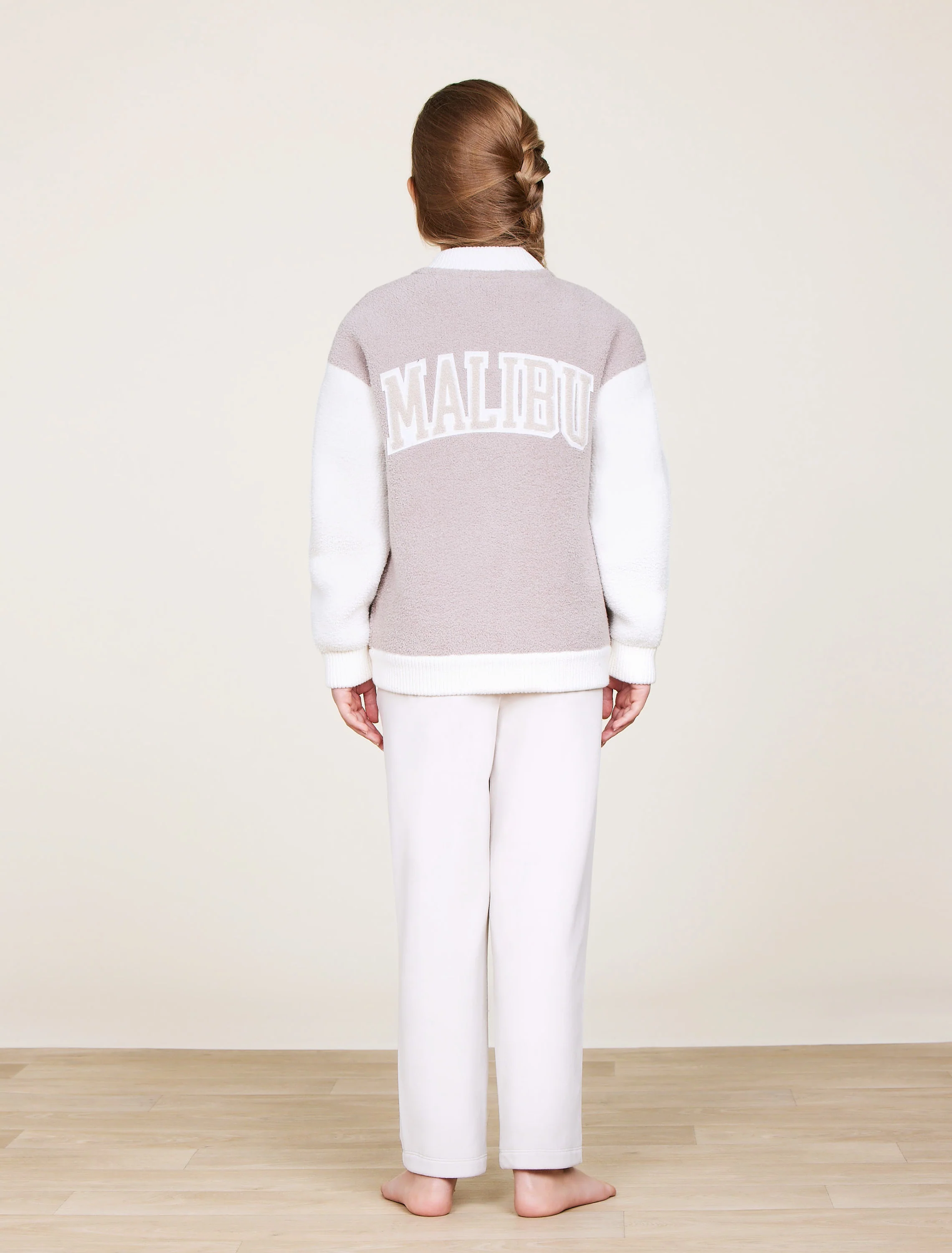 CozyChic® Youth Malibu Varsity Jacket - Image 5