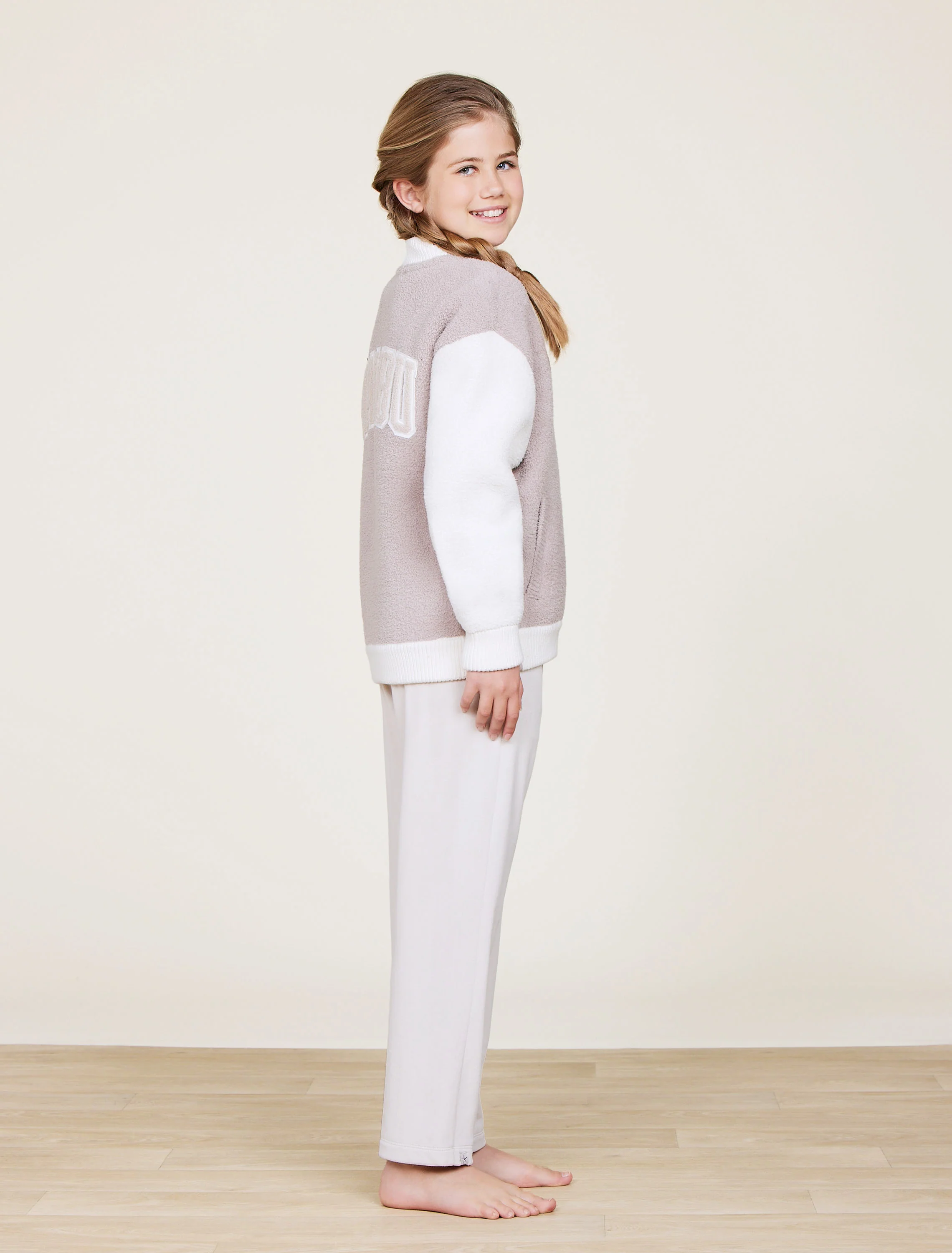 CozyChic® Youth Malibu Varsity Jacket - Image 6