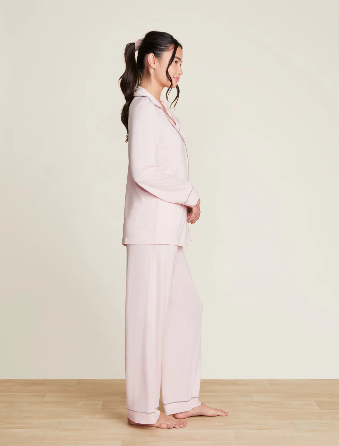 Luxe Milk Jersey® Piped Pajama Set - Image 8