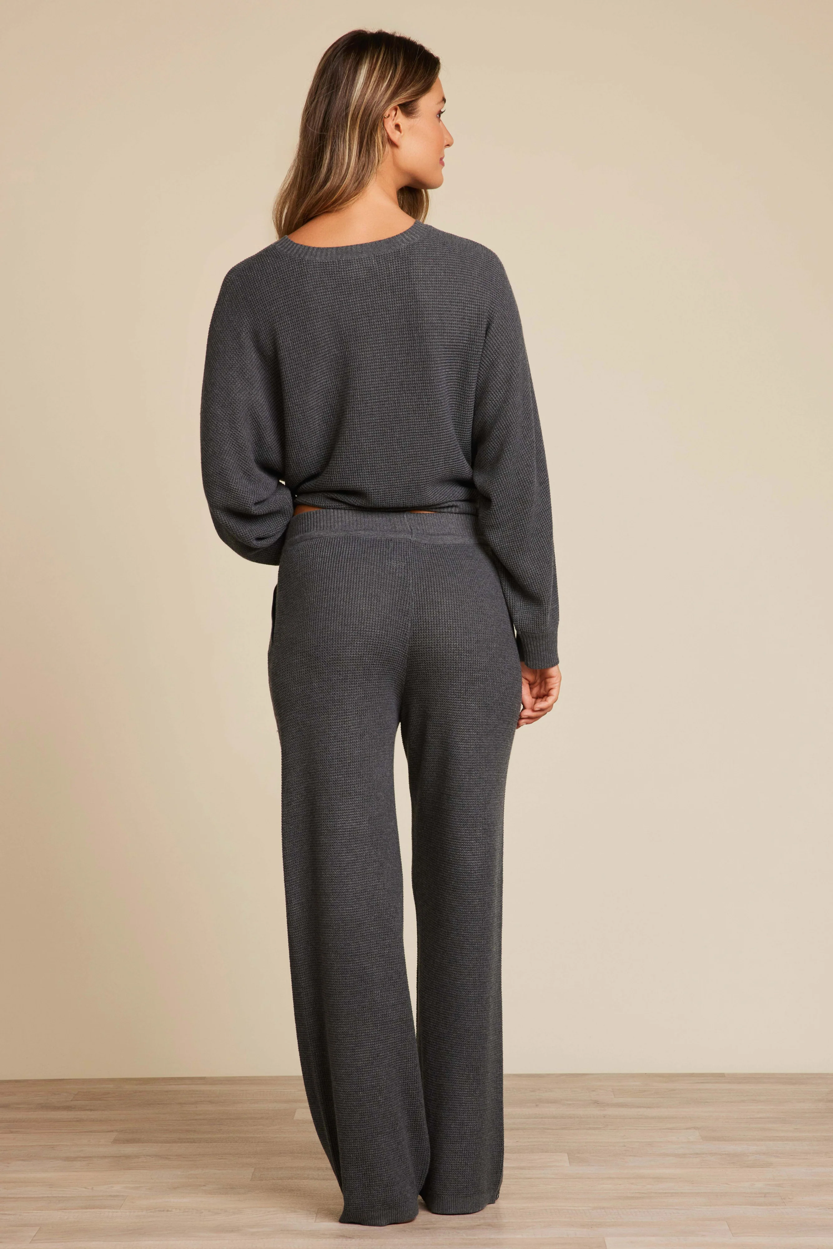 Luxeblend Waffle Knit Ankle Pant - Image 3