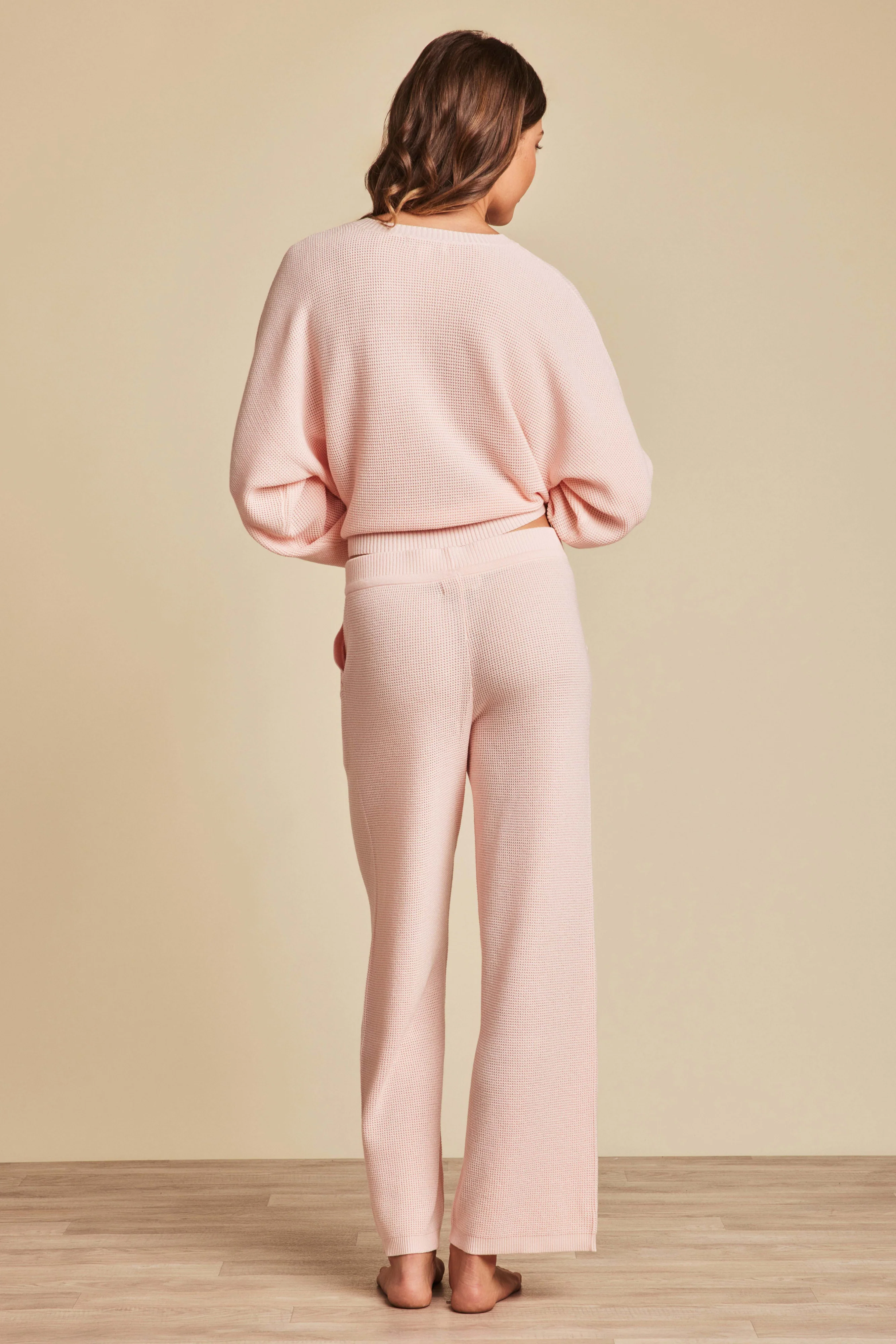 Luxeblend Waffle Knit Ankle Pant - Image 7