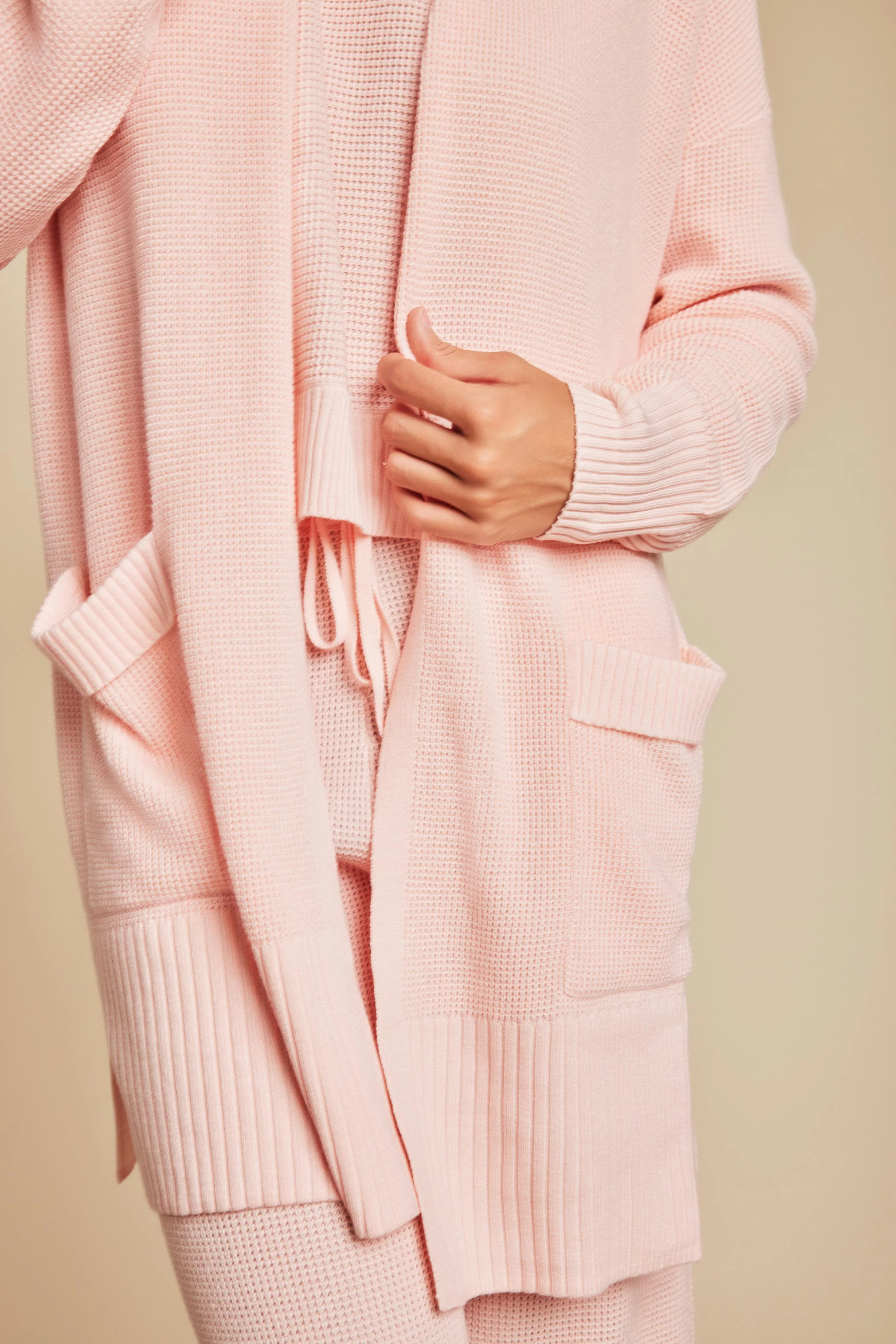 Luxeblend Waffle Knit Cardigan - Image 10