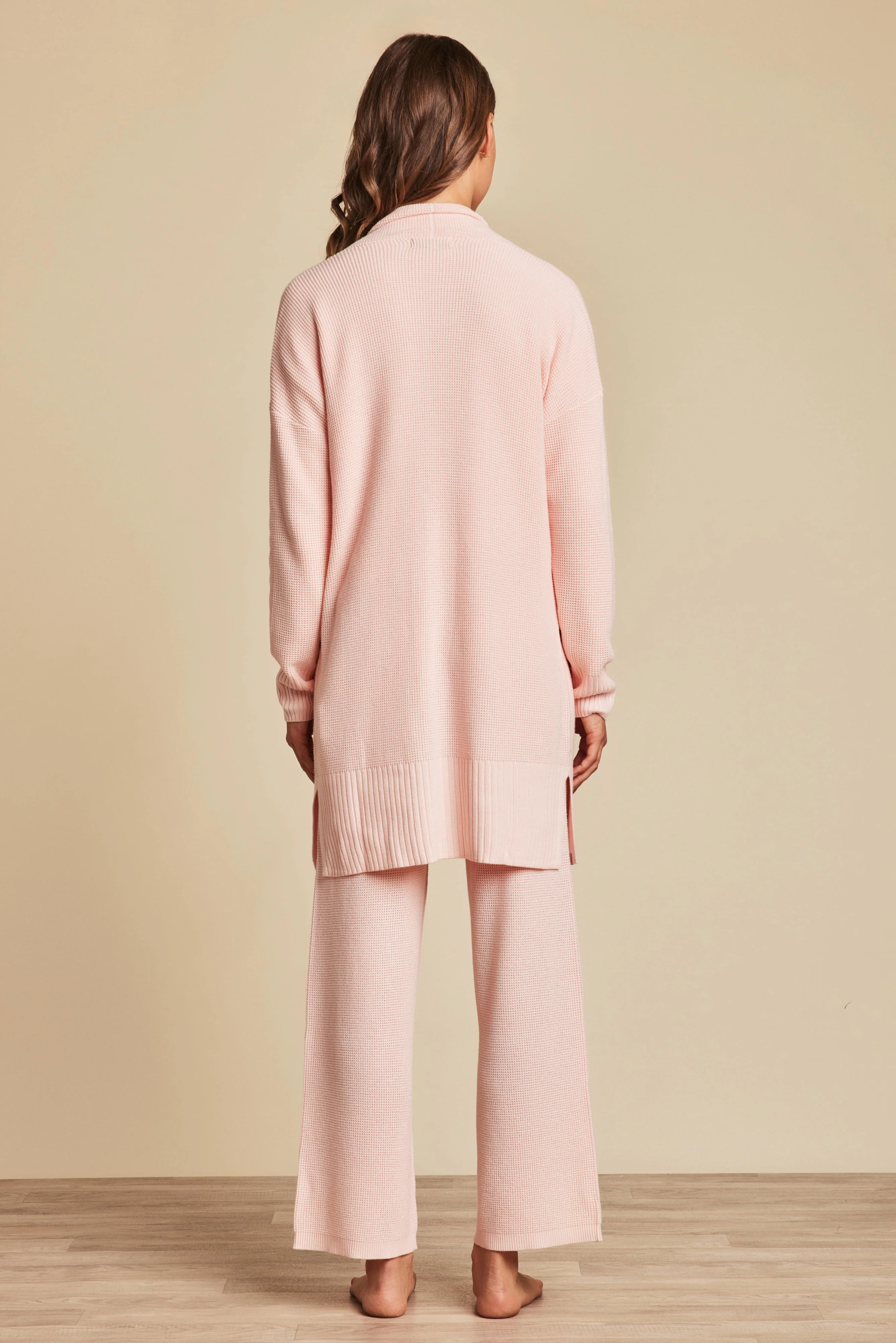 Luxeblend Waffle Knit Cardigan - Image 8