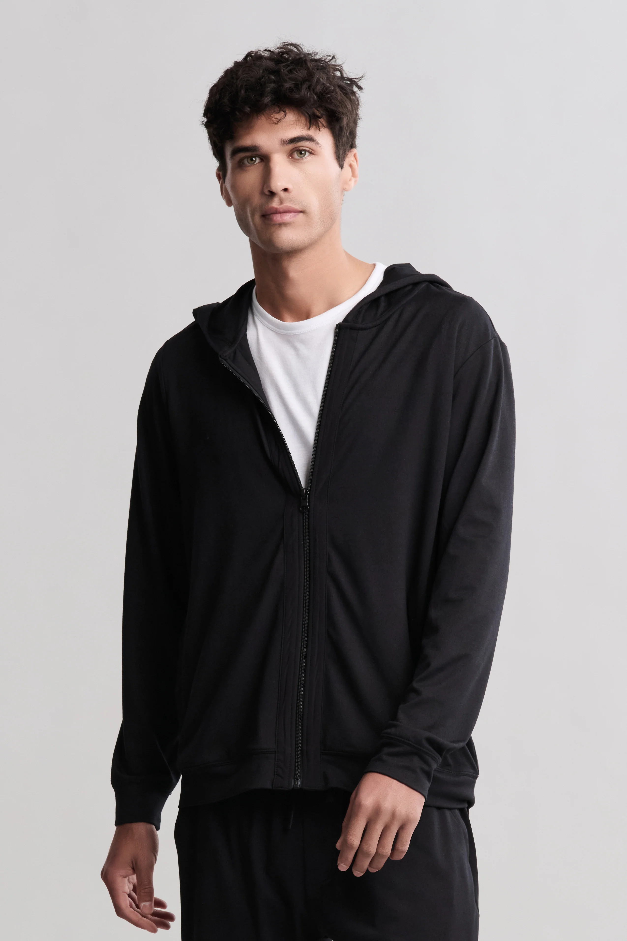 Malibu Collection® Butterchic Zip Up Hoodie