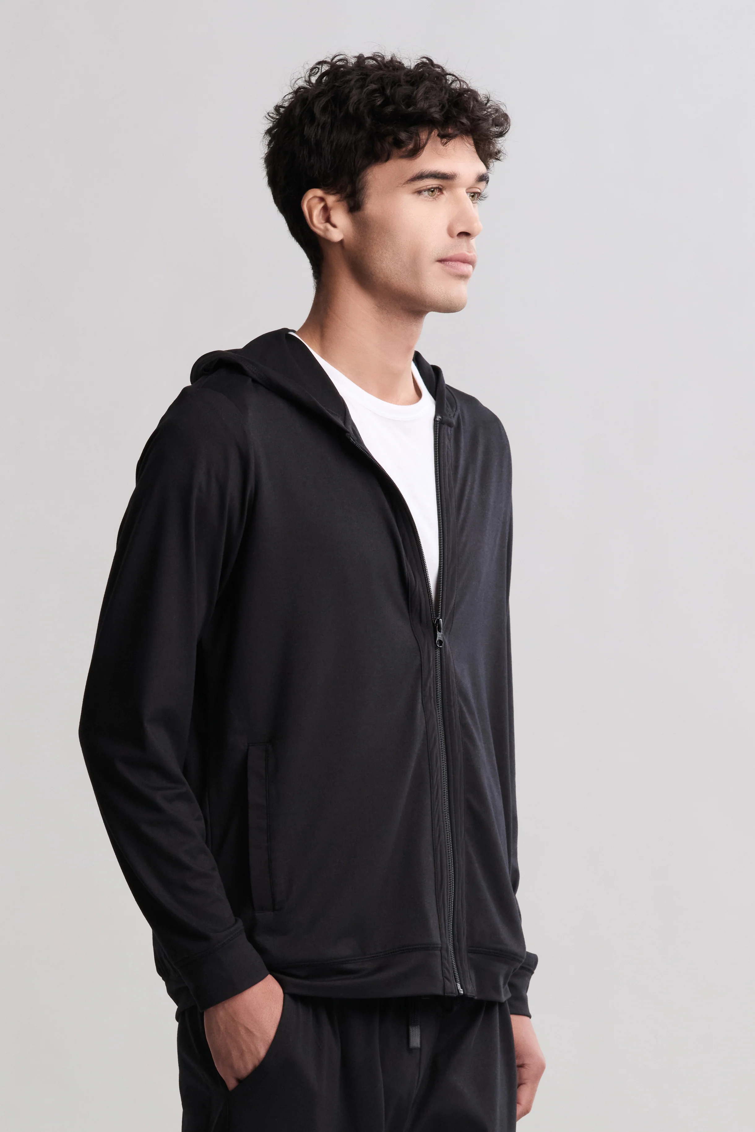 Malibu Collection® Butterchic Zip Up Hoodie - Image 2