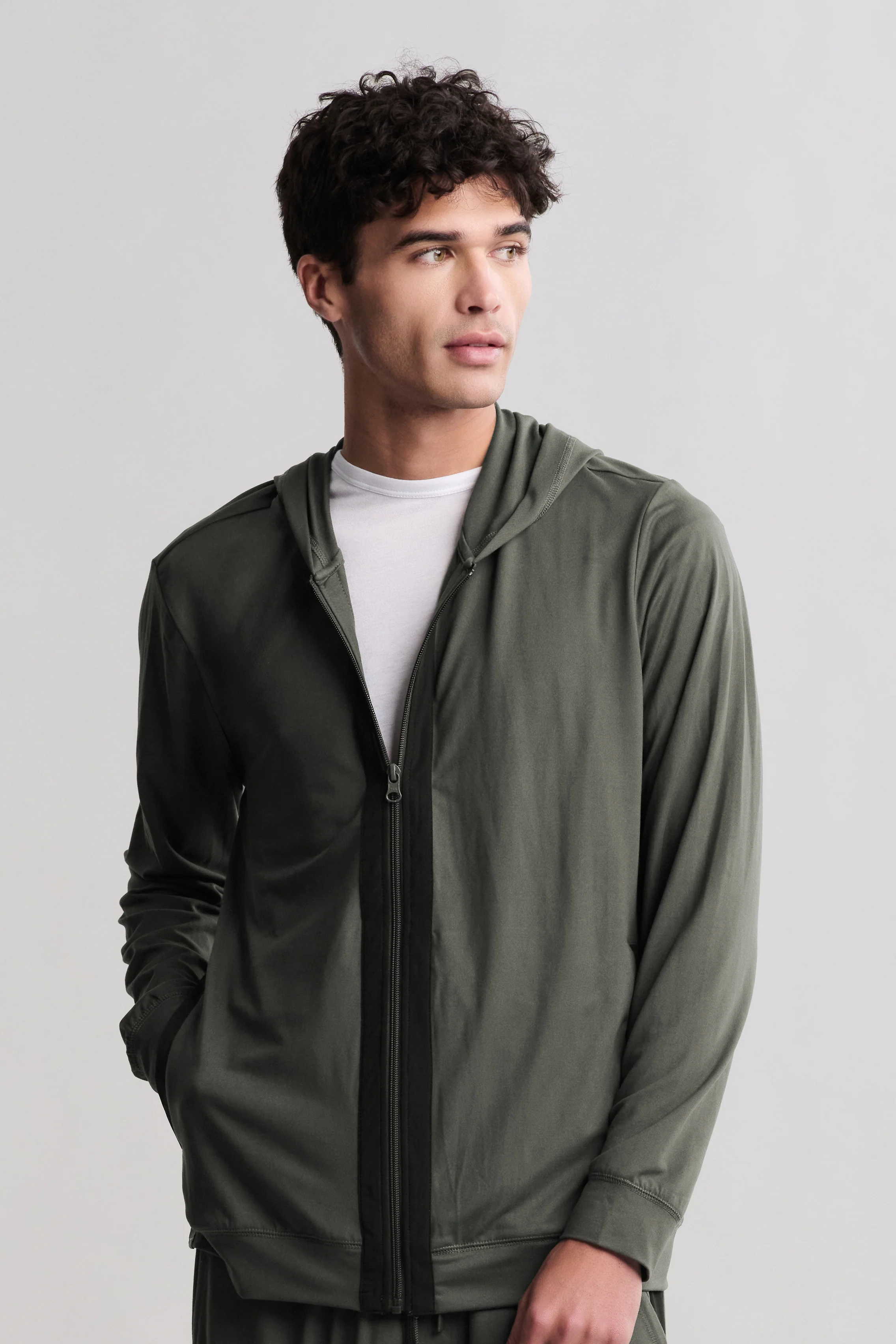 Malibu Collection® Butterchic Zip Up Hoodie - Image 3