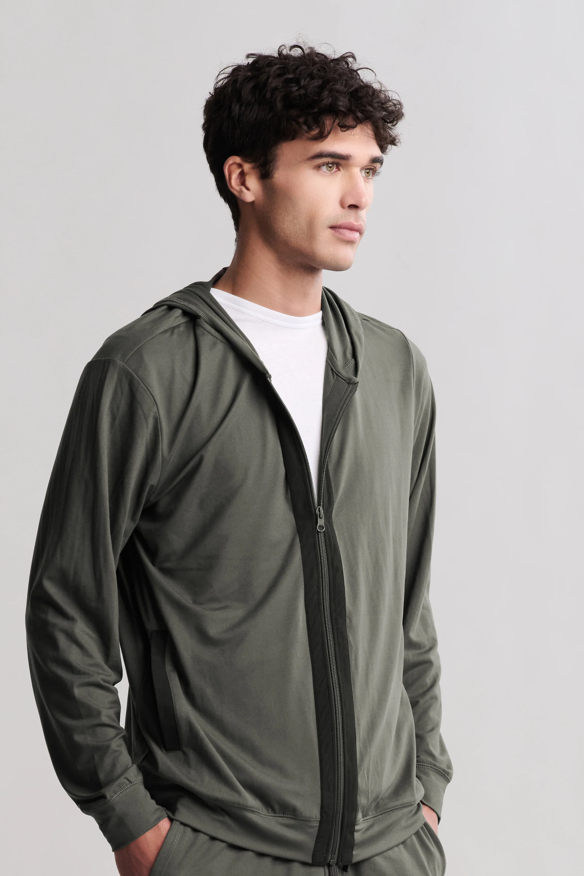 Malibu Collection® Butterchic Zip Up Hoodie - Image 4