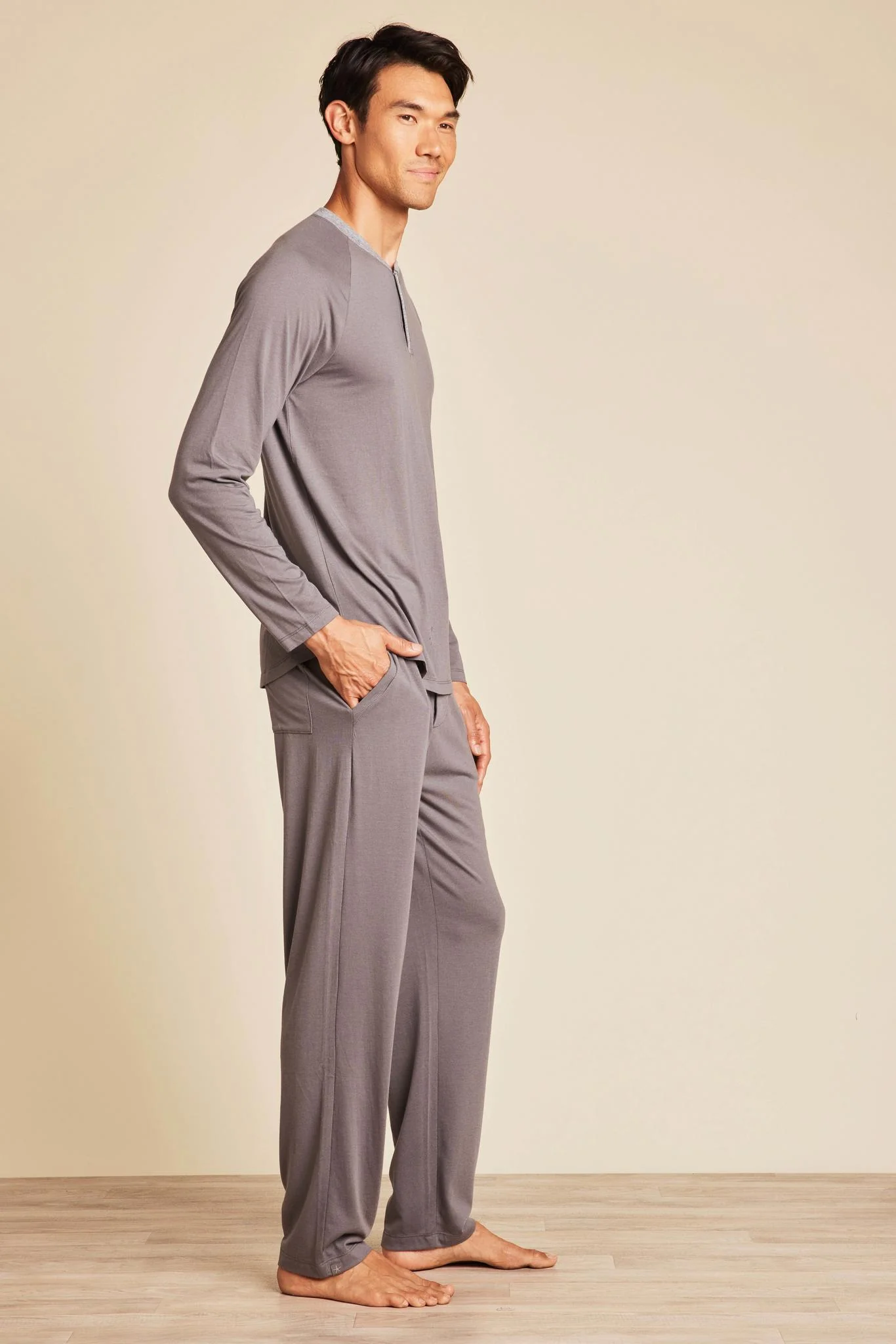 Malibu Collection® Triblend Henley - Image 2