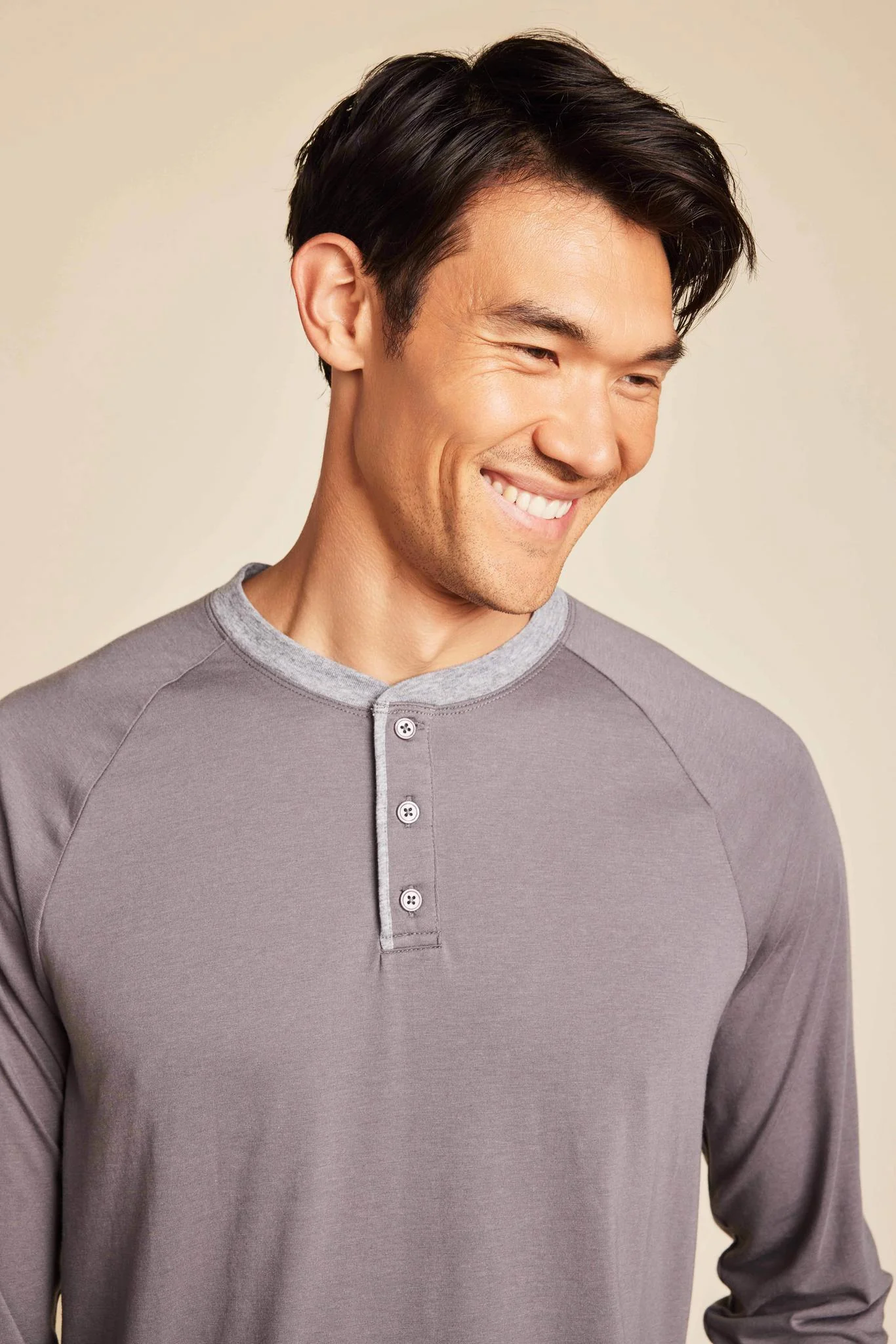 Malibu Collection® Triblend Henley - Image 4