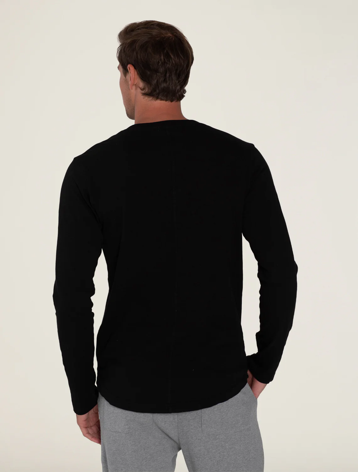 Malibu Collection® Long Sleeve Slub Henley - Image 20