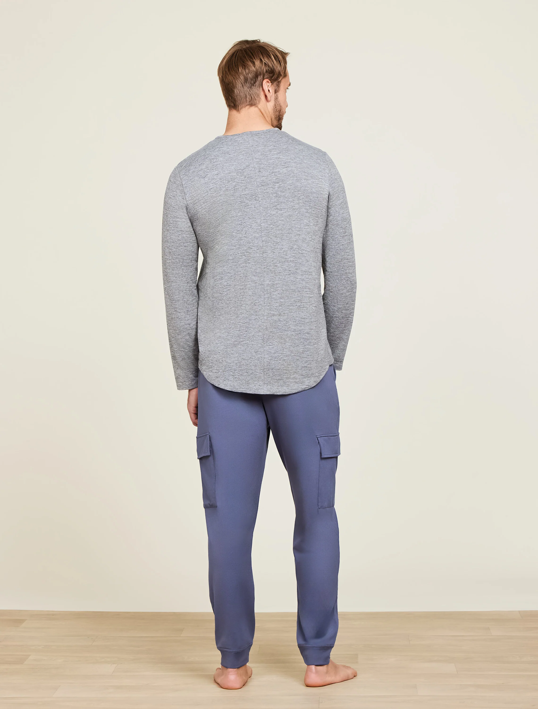 Malibu Collection® Butterchic Long Sleeve Henley - Image 11