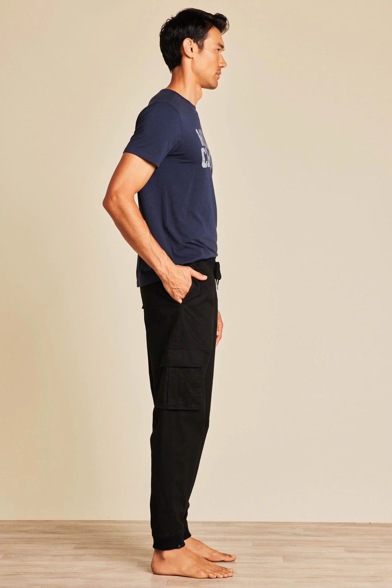 Malibu Collection® Cotton Twill Cargo Jogger - Image 2