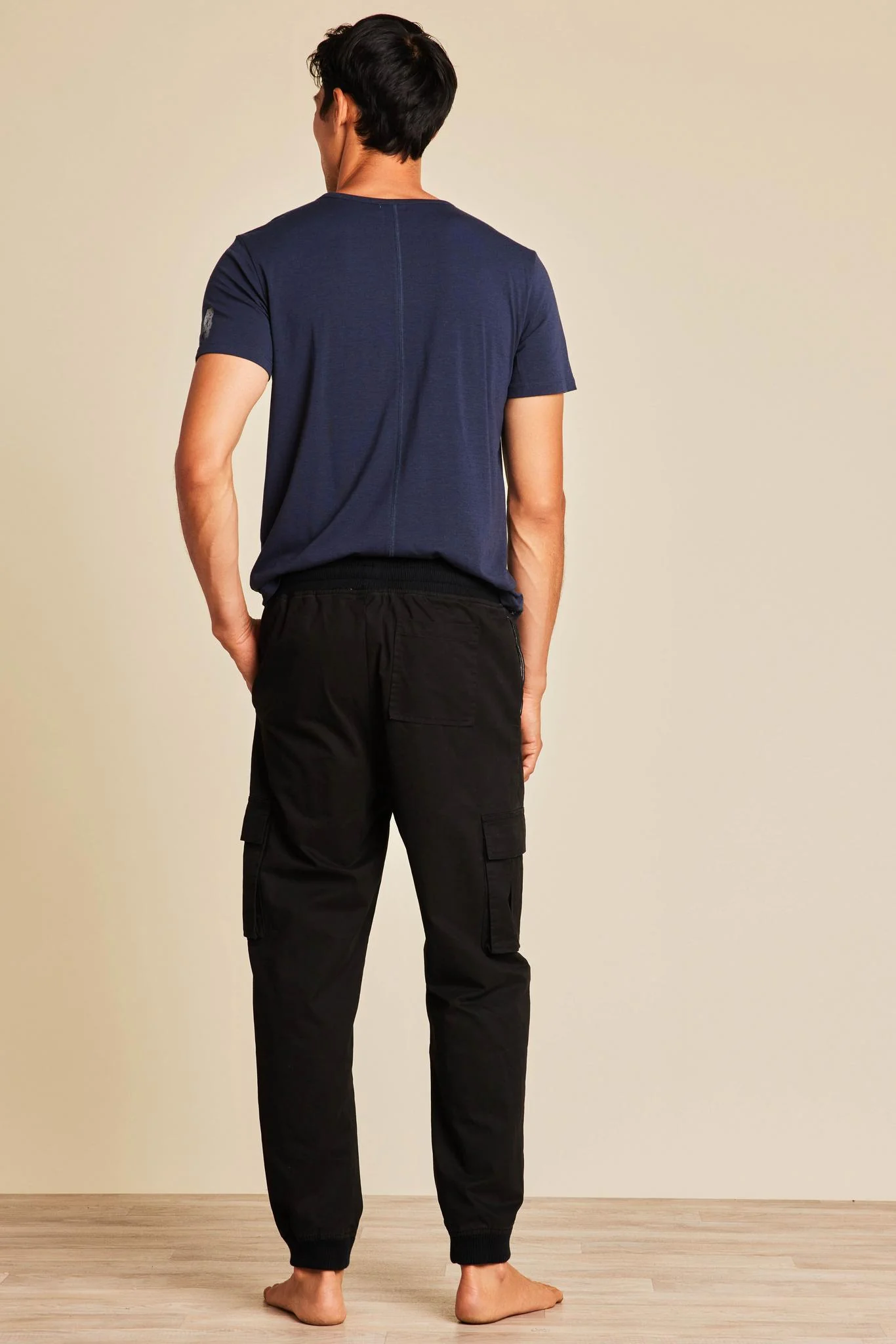 Malibu Collection® Cotton Twill Cargo Jogger - Image 3