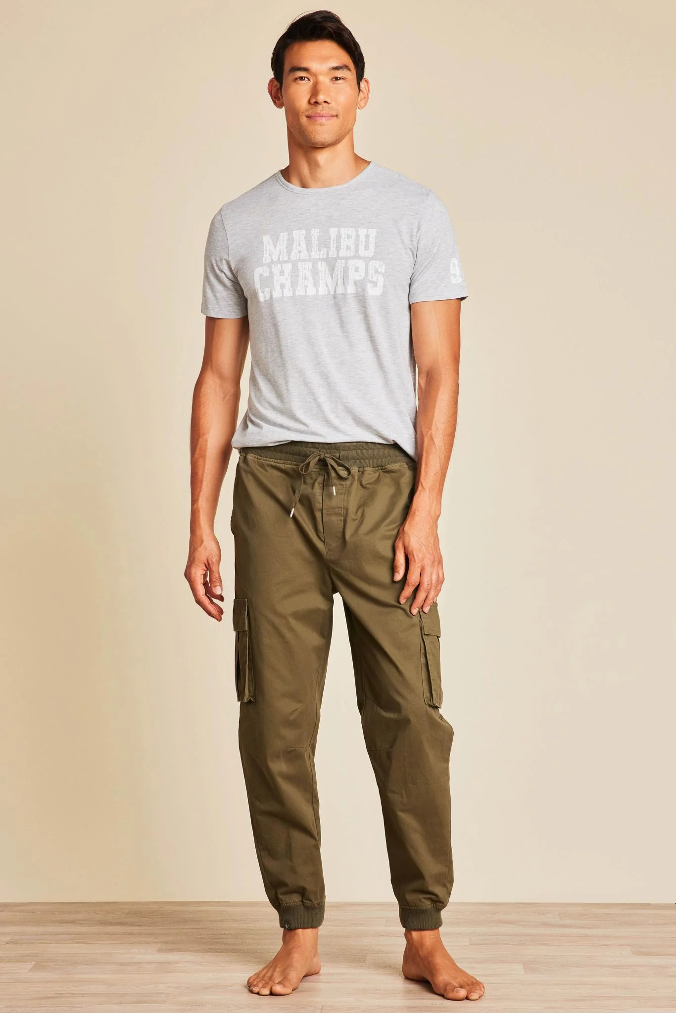Malibu Collection® Cotton Twill Cargo Jogger - Image 4