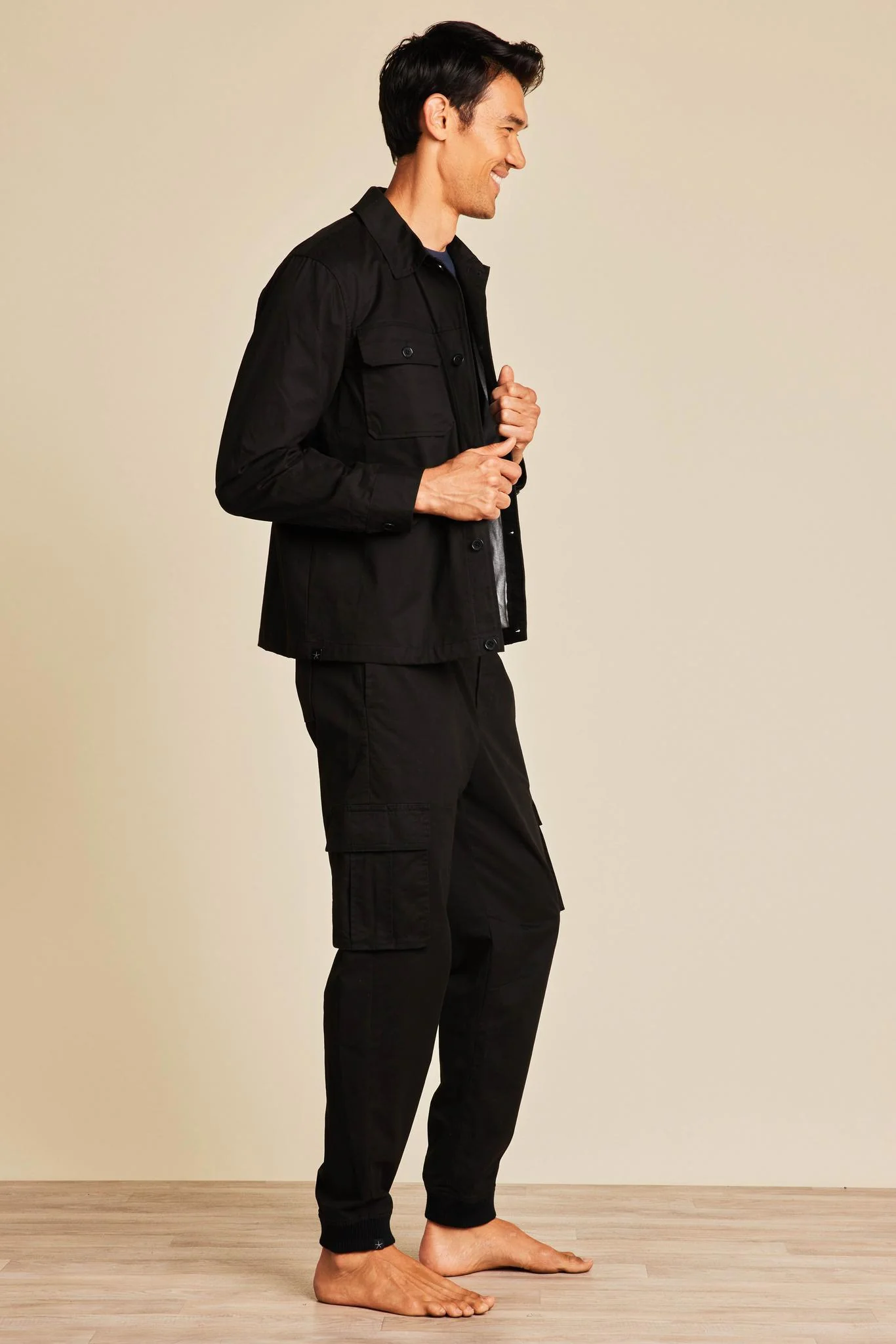 Malibu Collection® Cotton Twill Shirt Jacket - Image 7