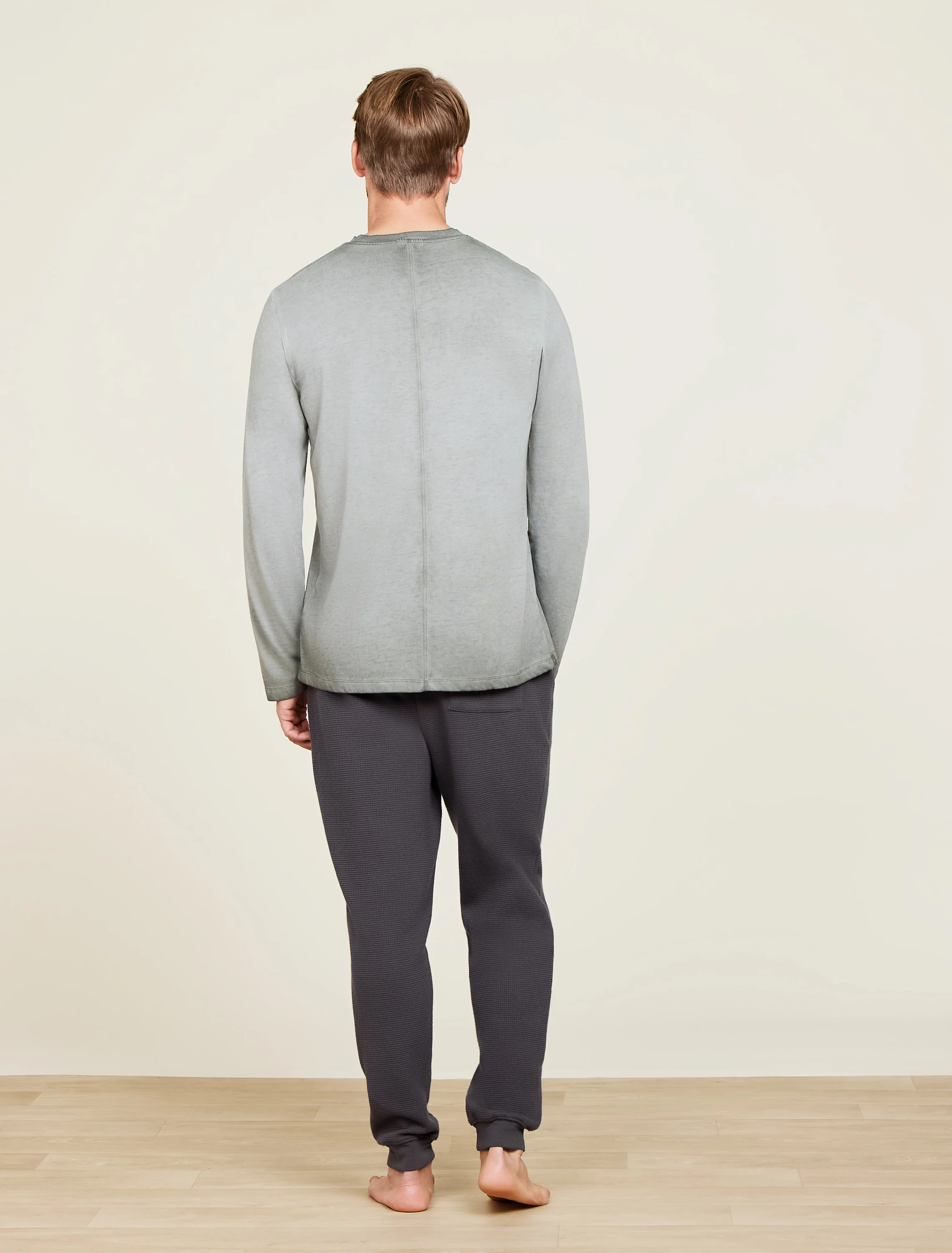 Malibu Collection® Triblend L/S Pocket Tee - Image 3