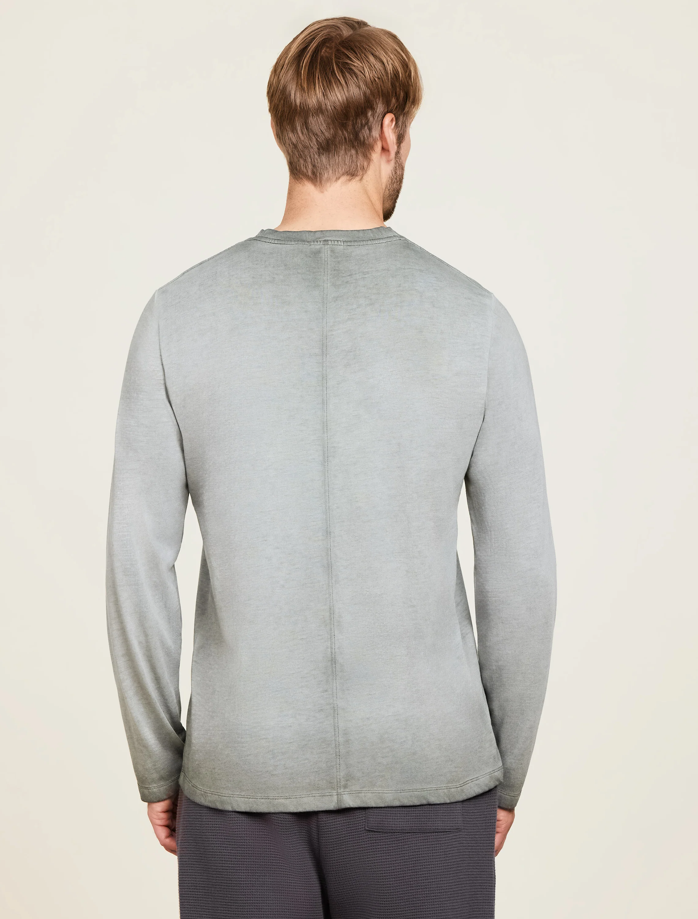 Malibu Collection® Triblend L/S Pocket Tee - Image 4