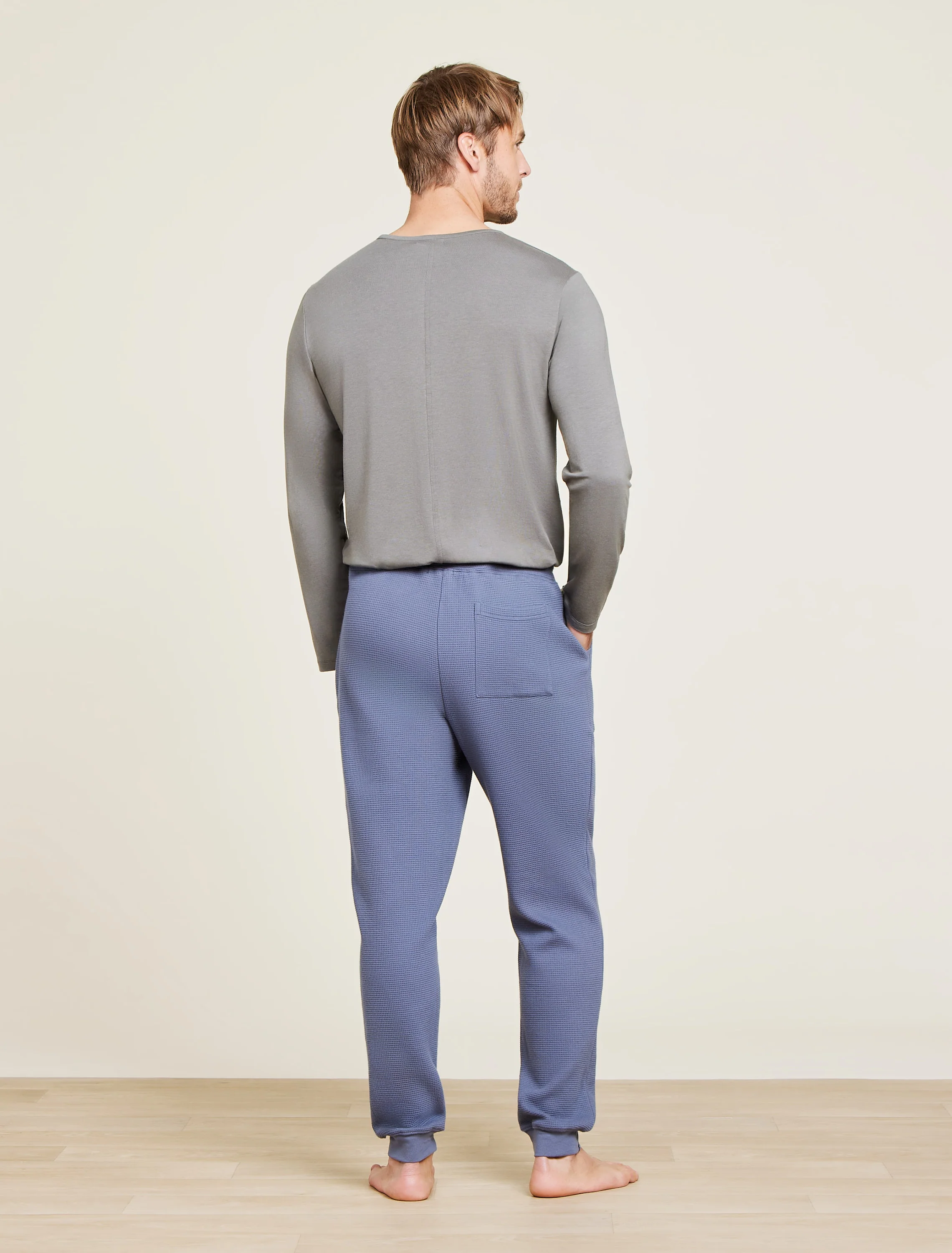 Malibu Collection® Waffle Knit Jogger - Image 7