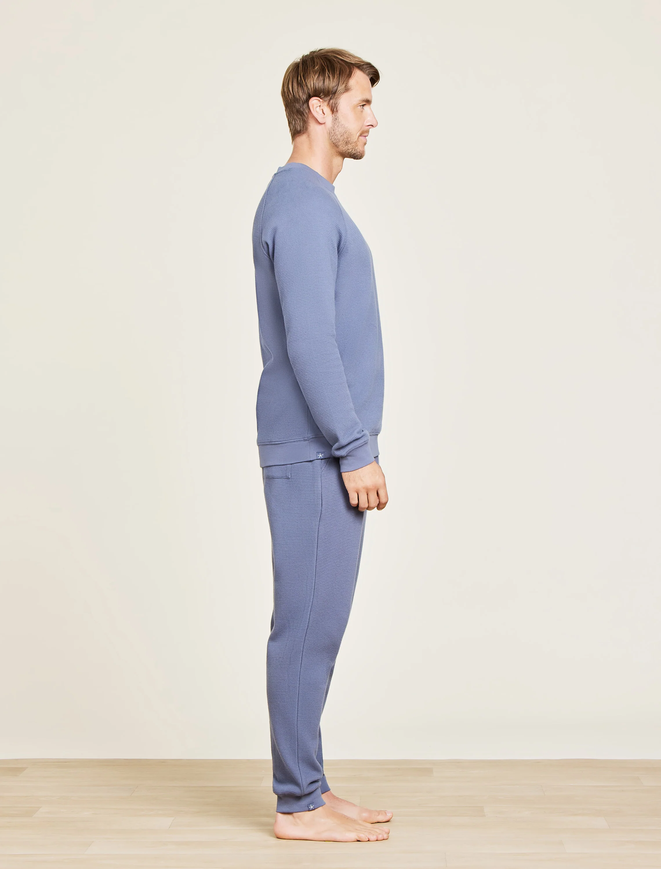 Malibu Collection® Waffle Knit Raglan Pullover - Image 10