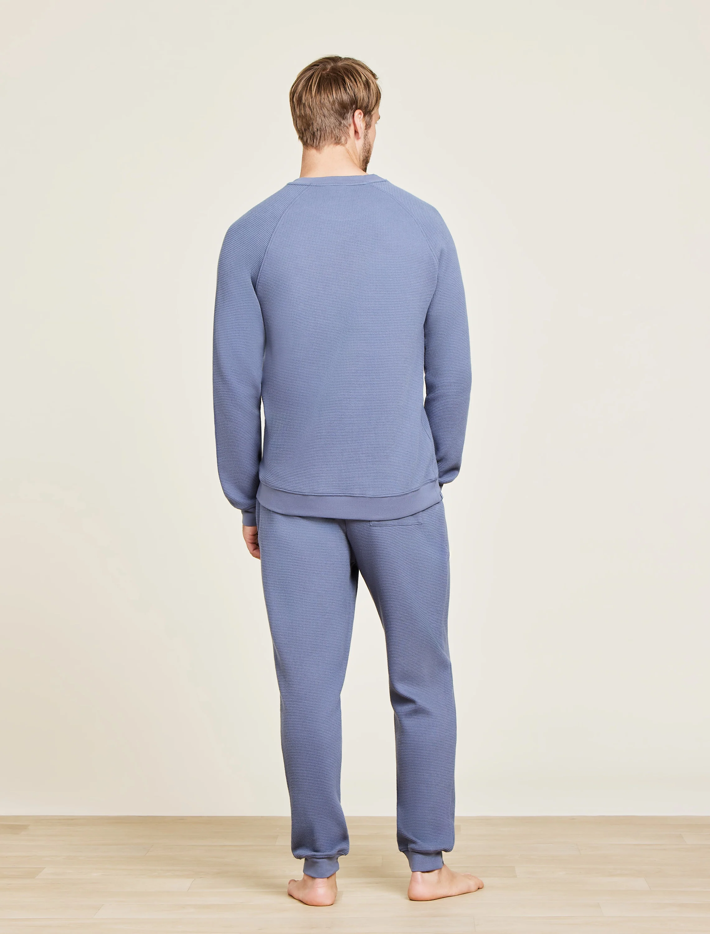 Malibu Collection® Waffle Knit Raglan Pullover - Image 11