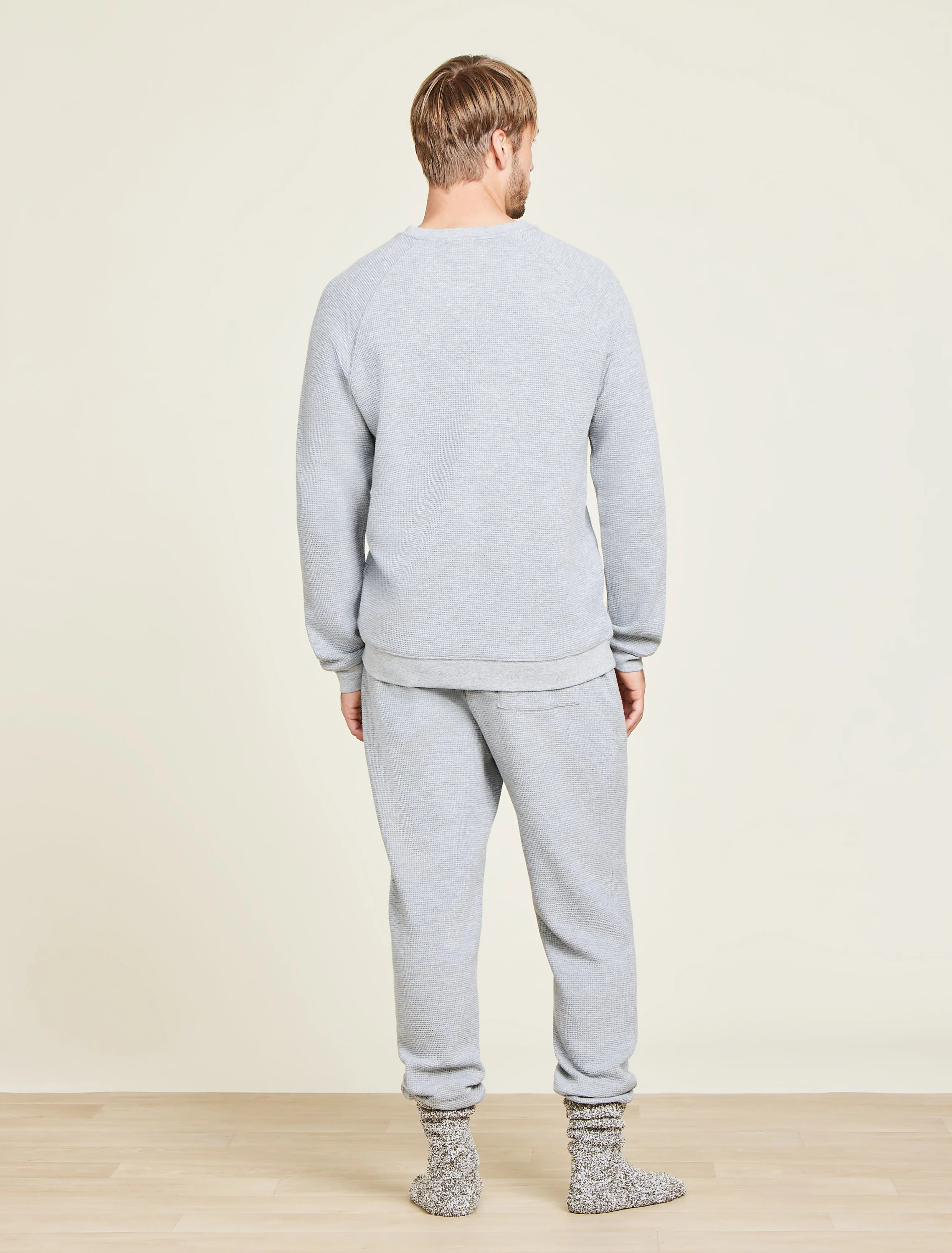 Malibu Collection® Waffle Knit Raglan Pullover - Image 7