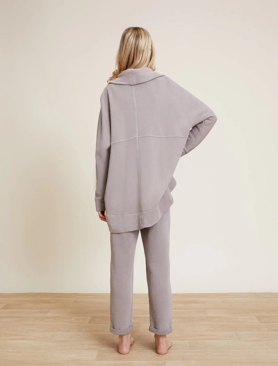 Malibu Collection® Youth Brushed Terry Circle Cardigan - Image 10