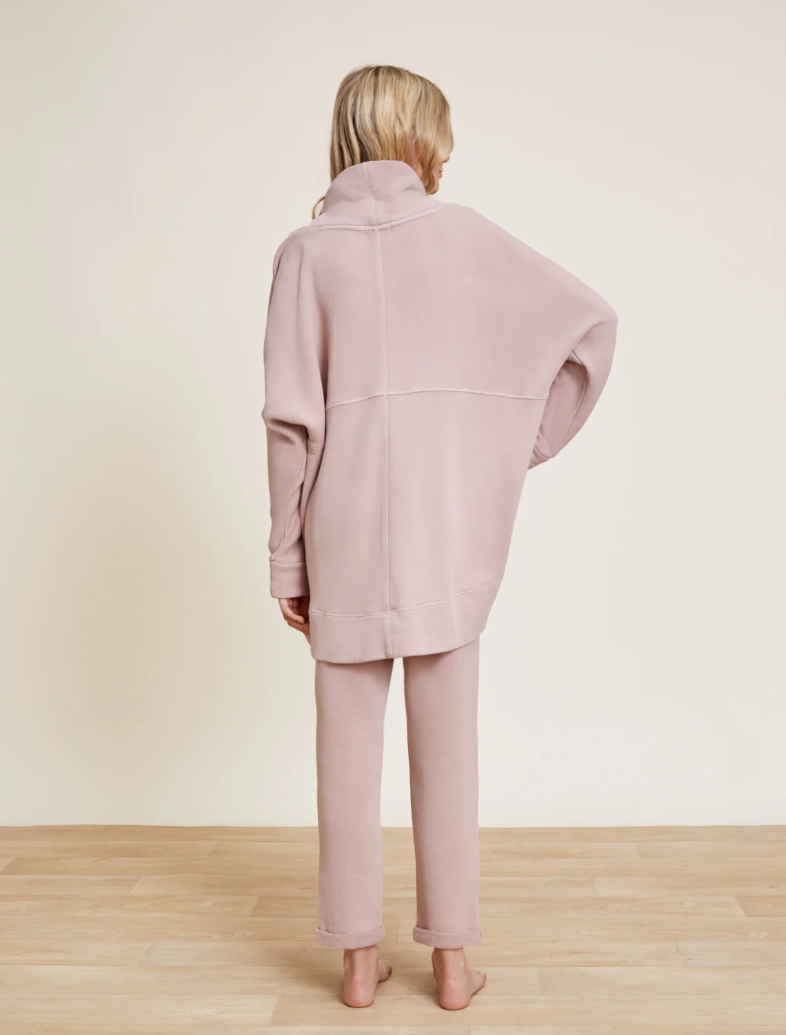 Malibu Collection® Youth Brushed Terry Circle Cardigan - Image 3