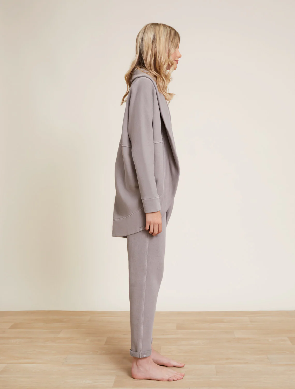 Malibu Collection® Youth Brushed Terry Circle Cardigan - Image 9