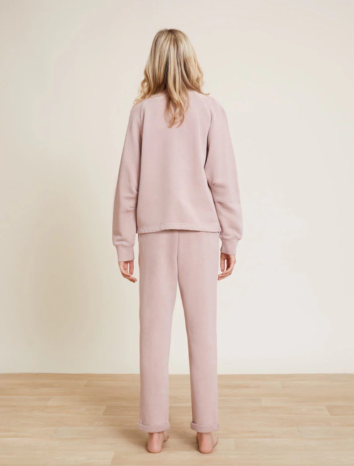 Malibu Collection® Youth Brushed Terry Henley Pullover - Image 3