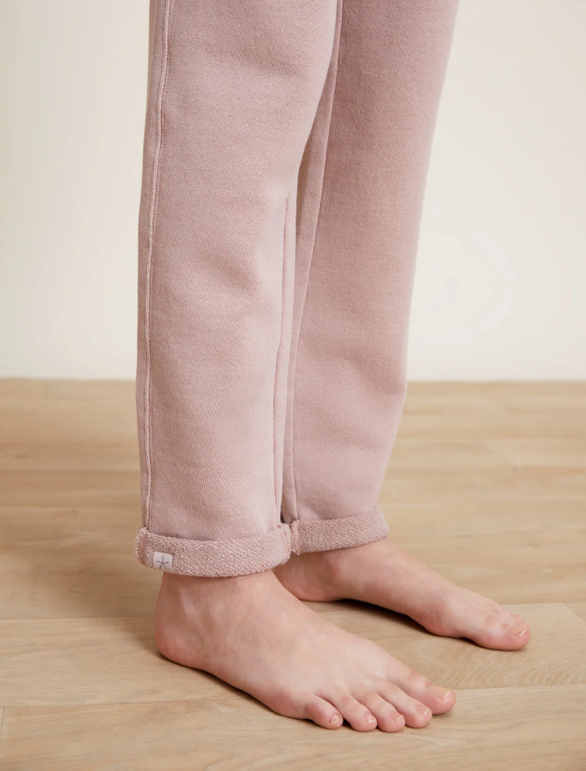Malibu Collection® Youth Brushed Terry Rolled Hem Pant - Image 5