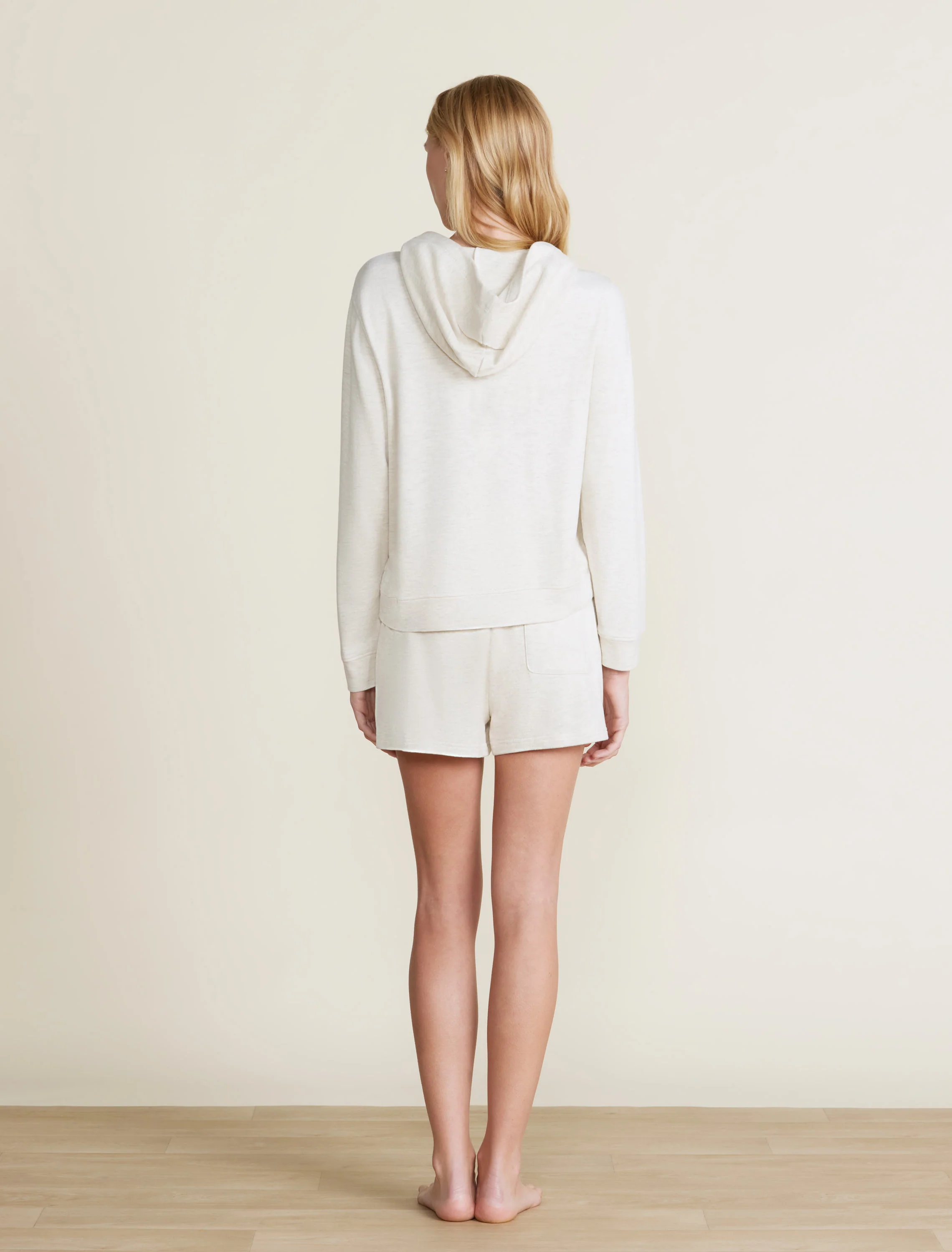 Malibu Collection® Brushed Fleece Henley Hoodie - Image 3