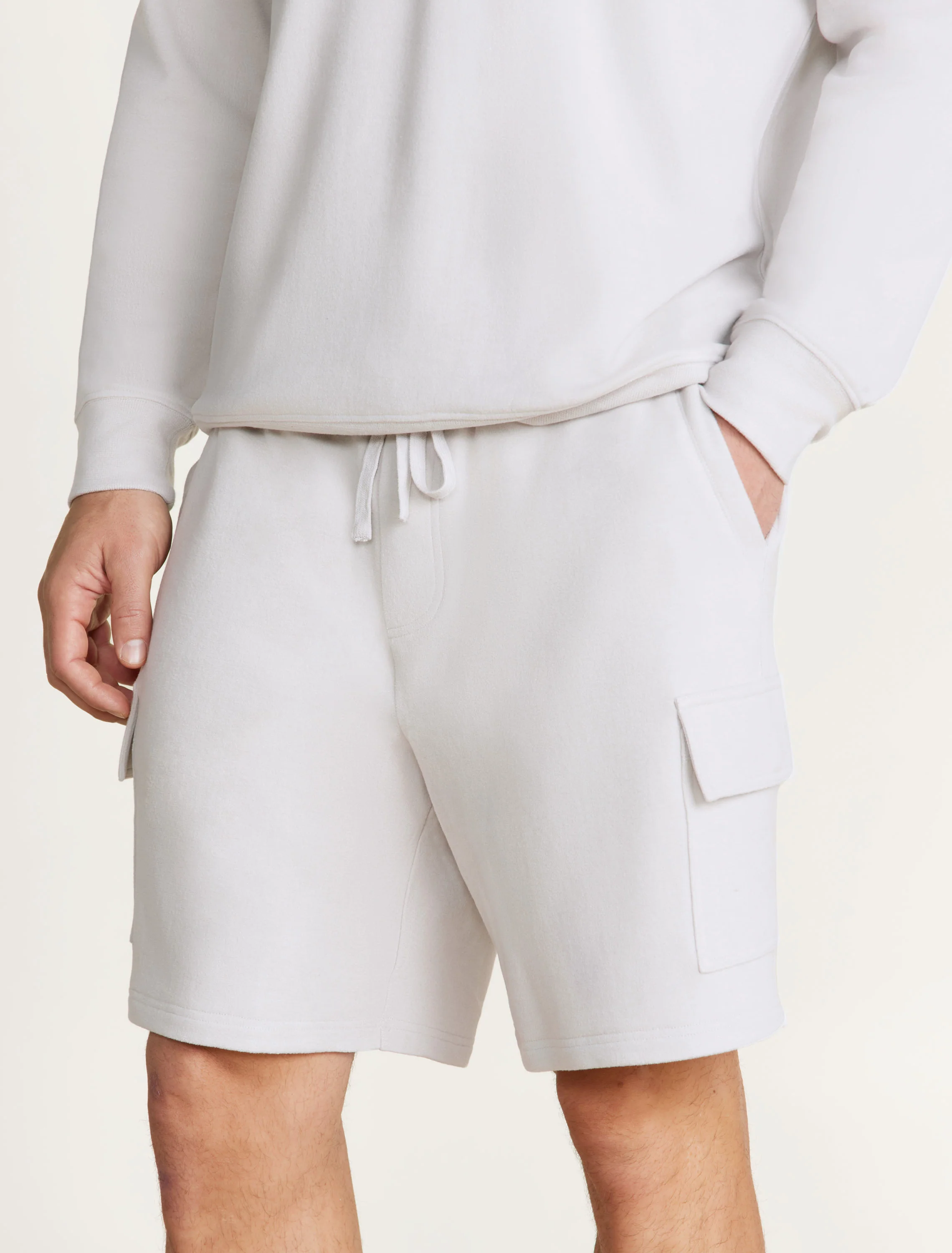 Malibu Collection® Brushed Fleece Cargo Short - Image 8