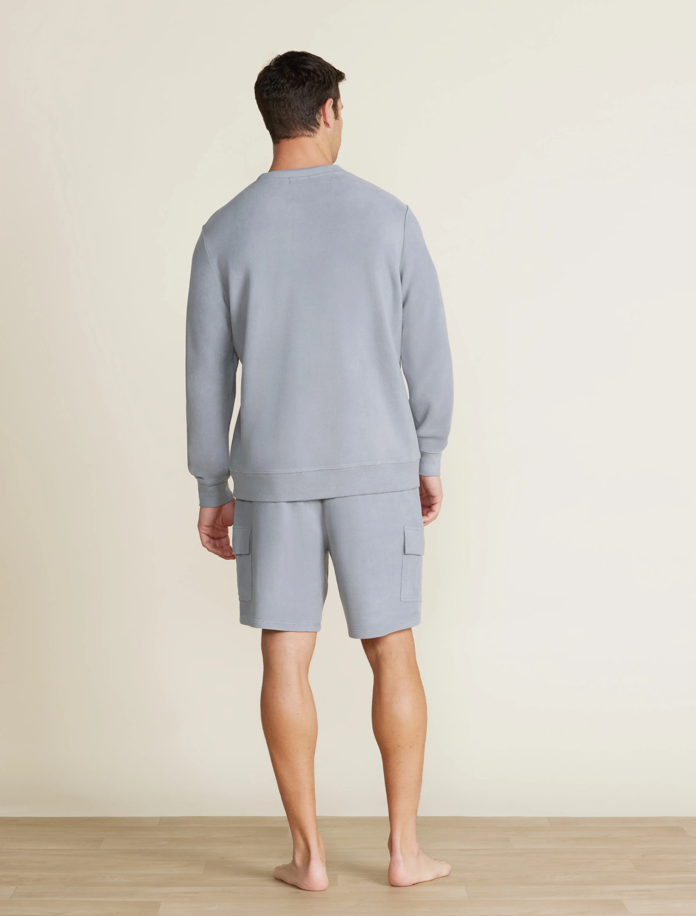Malibu Collection® Brushed Fleece Split Neck Pullover - Image 3