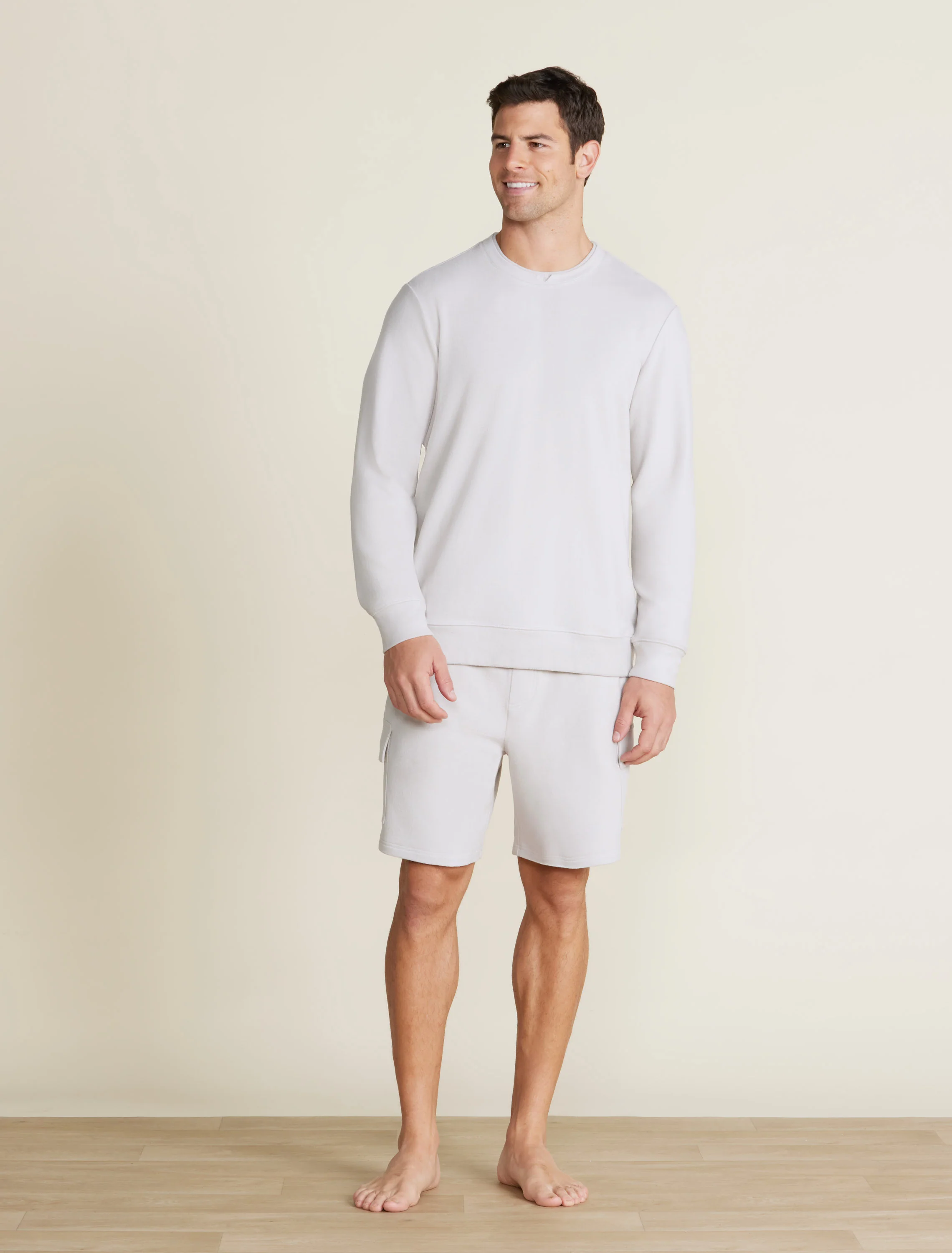 Malibu Collection® Brushed Fleece Split Neck Pullover - Image 5