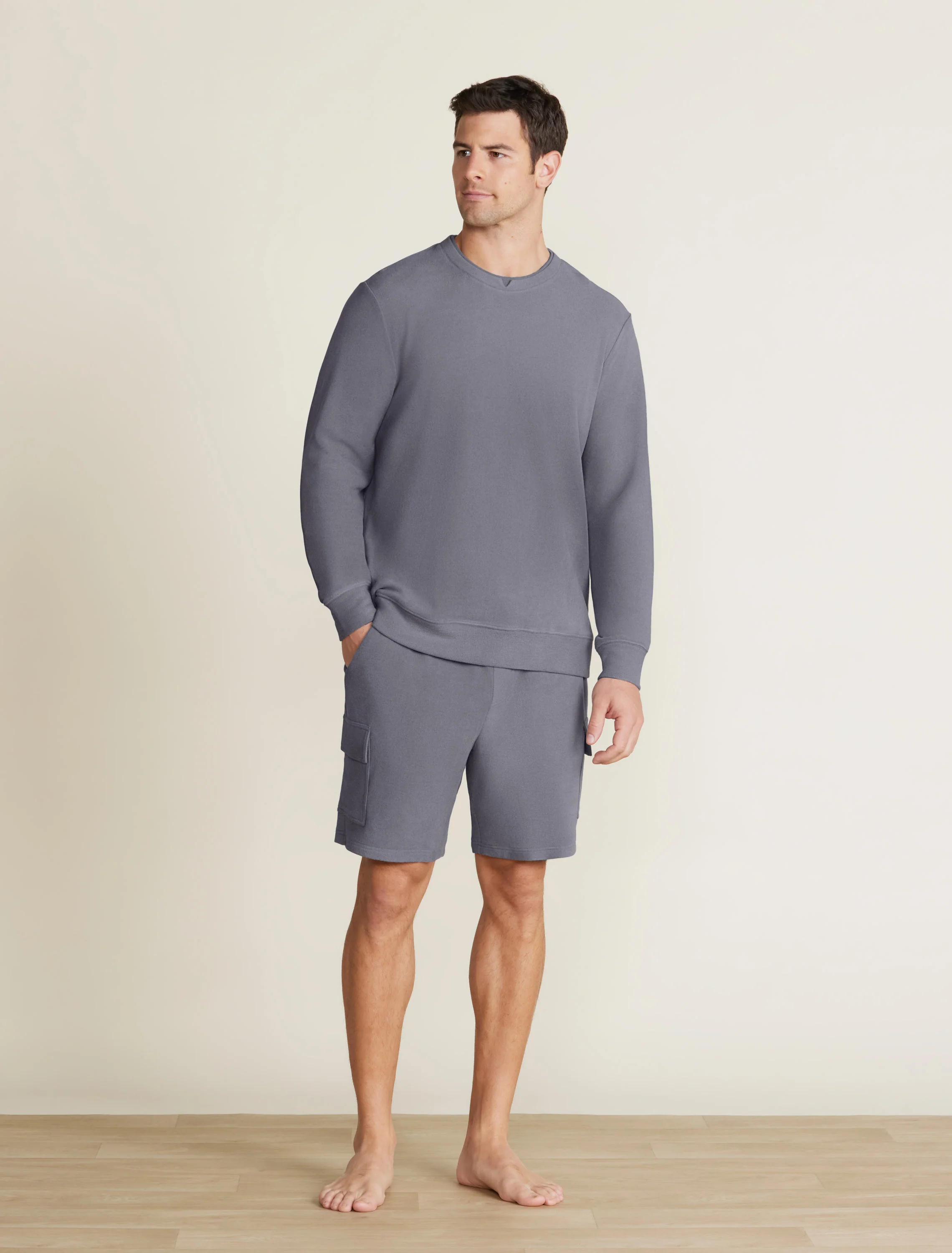 Malibu Collection® Brushed Fleece Split Neck Pullover - Image 9